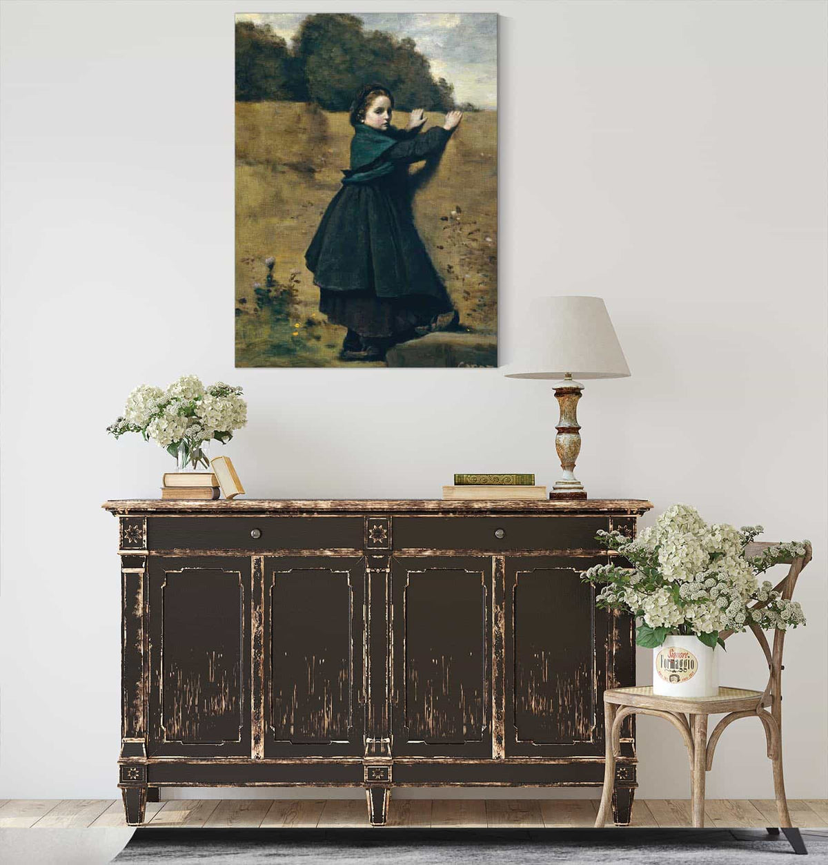 Sibylle by Jean Baptiste Camille Corot