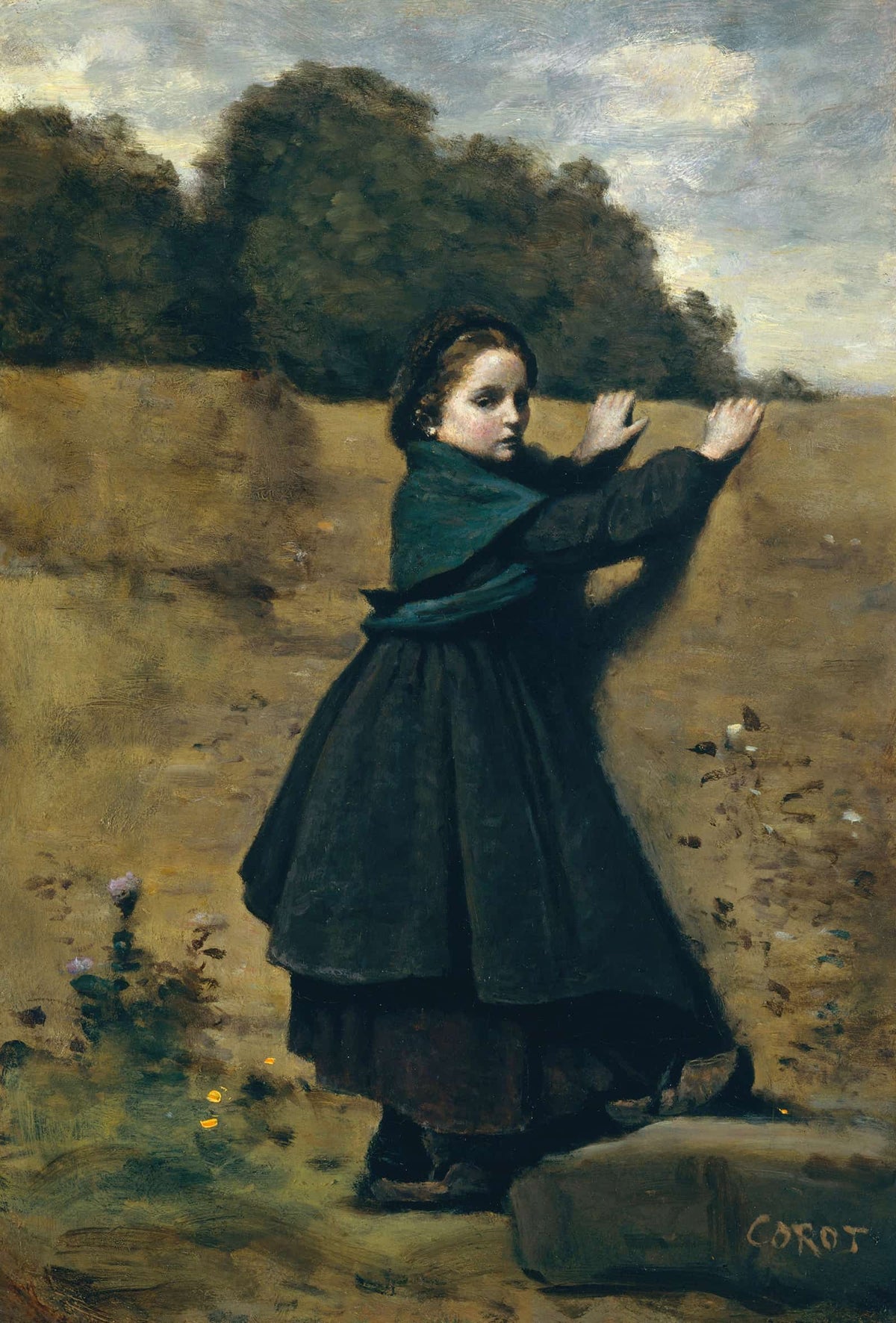 Sibylle by Jean Baptiste Camille Corot