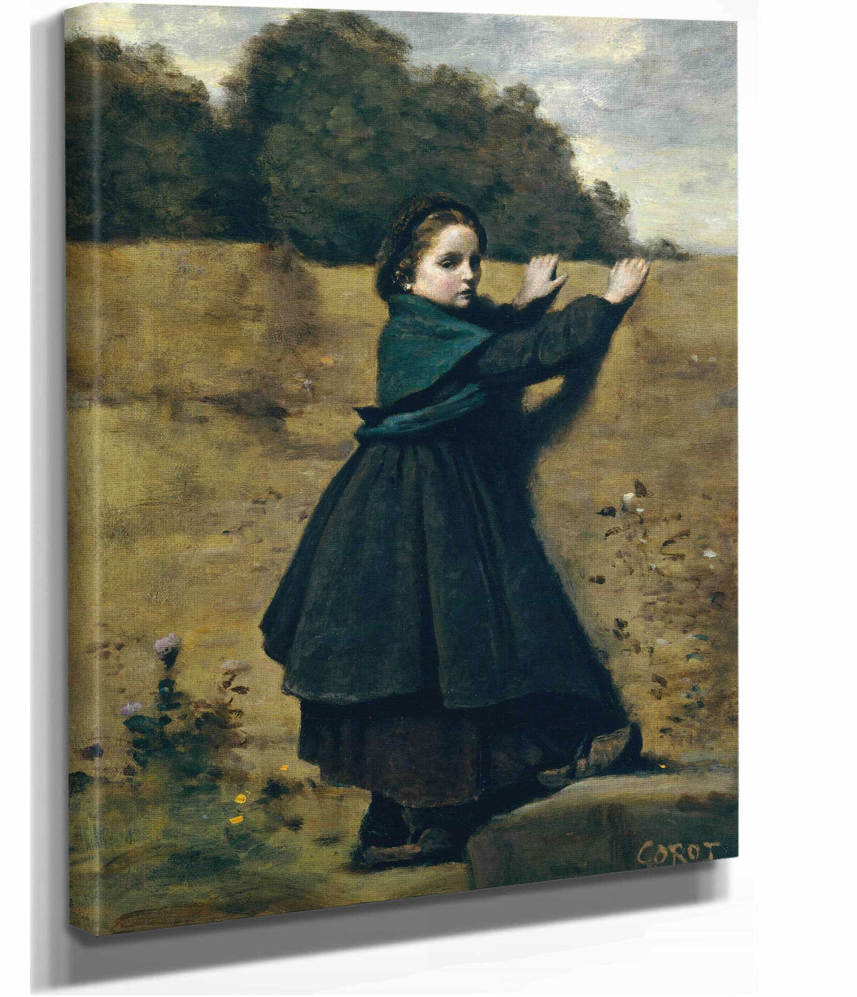 Sibylle by Jean Baptiste Camille Corot