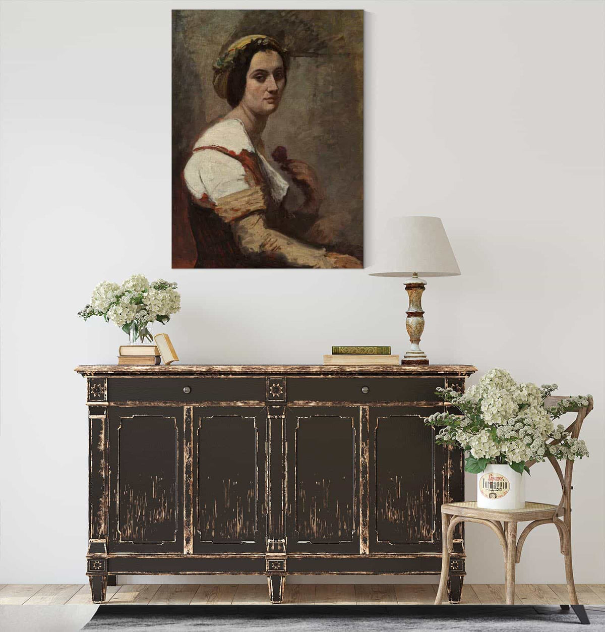 Sibylle by Jean Baptiste Camille Corot