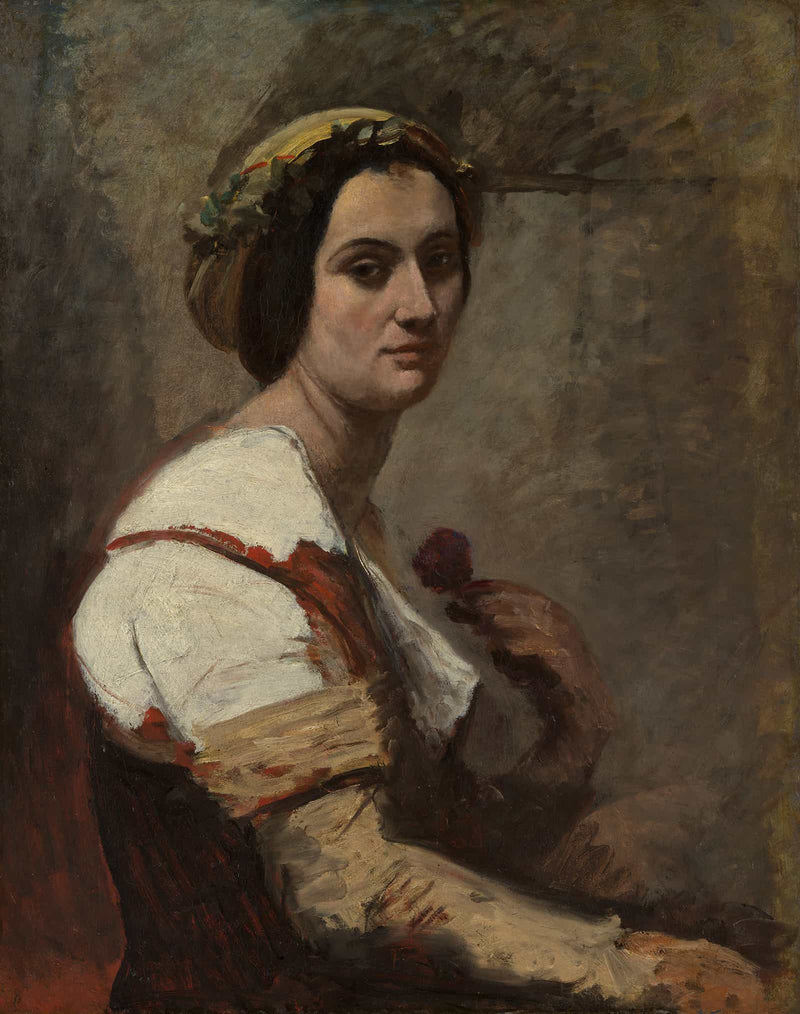 Sibylle by Jean Baptiste Camille Corot