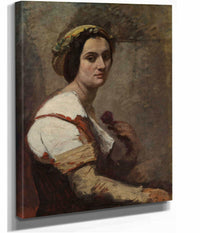 Sibylle by Jean Baptiste Camille Corot