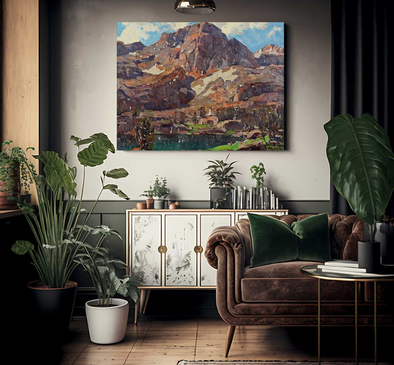 Sierra Splendor By Edgar Payne Print, Canvas Art, Framed Print. – Truly Art