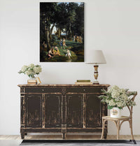 Silenus by Jean Baptiste Camille Corot