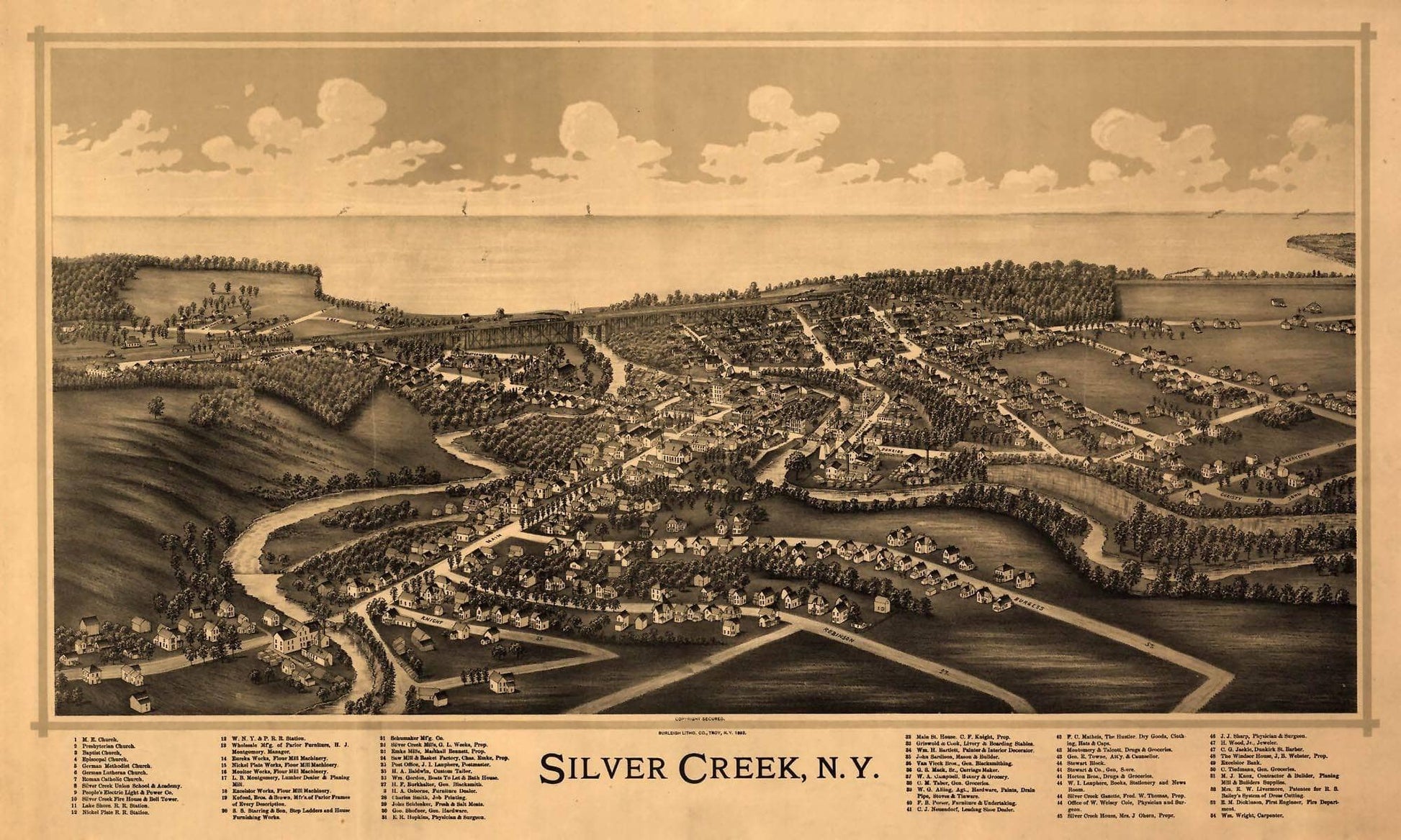 Silver Creek Ny  State Of New York