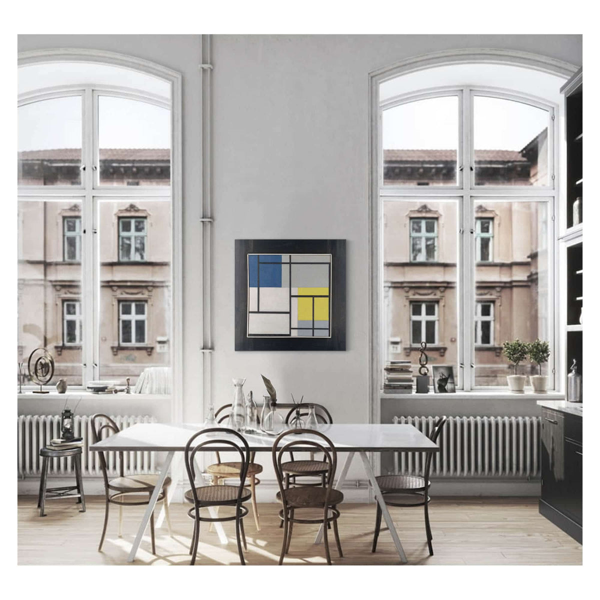 Simultaneous Composition by Theo Van Doesburg