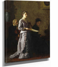 Singing A Pathetic Song by Thomas Eakins