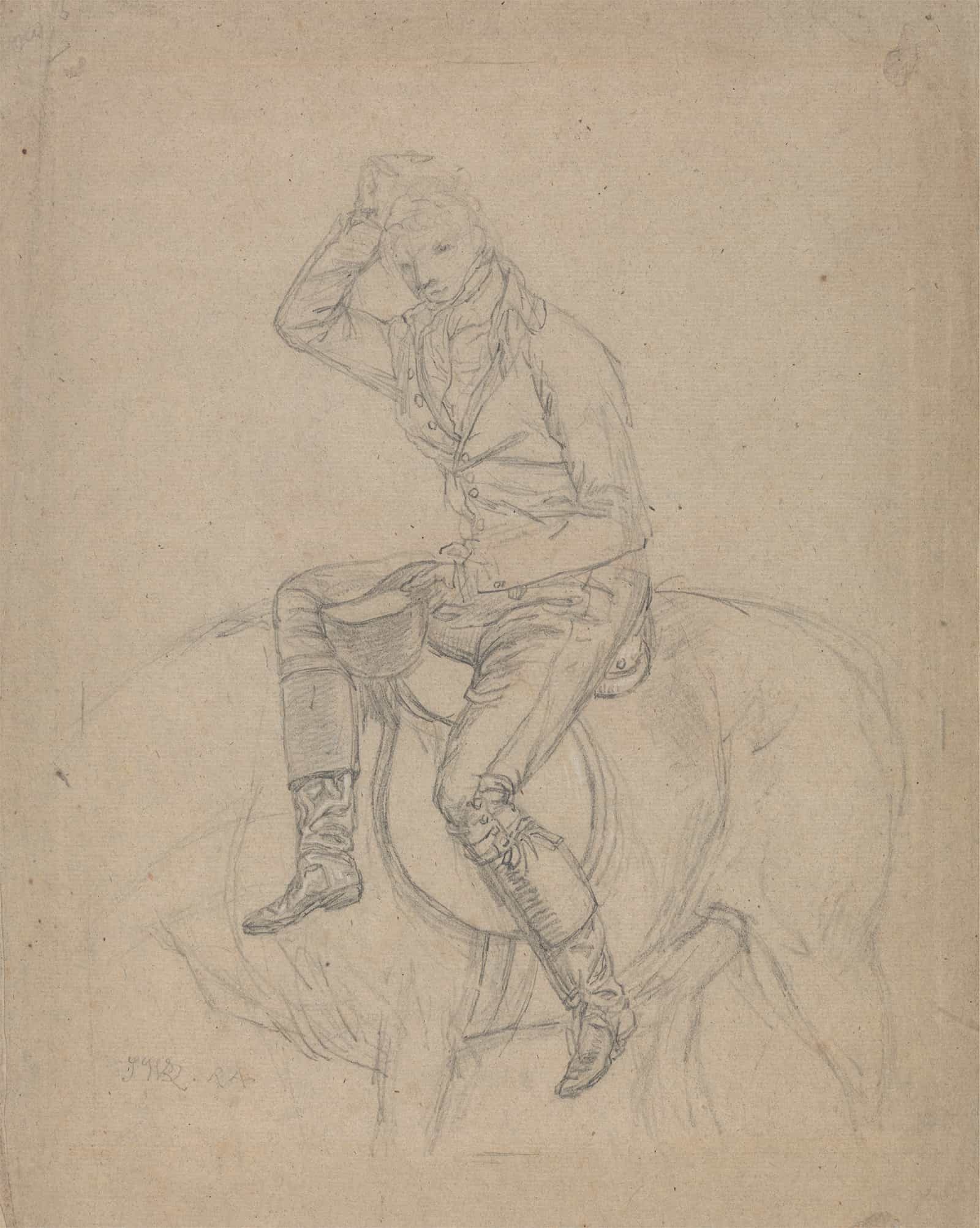 Sir Charles Blunt At The Death Of The Boar by James Ward