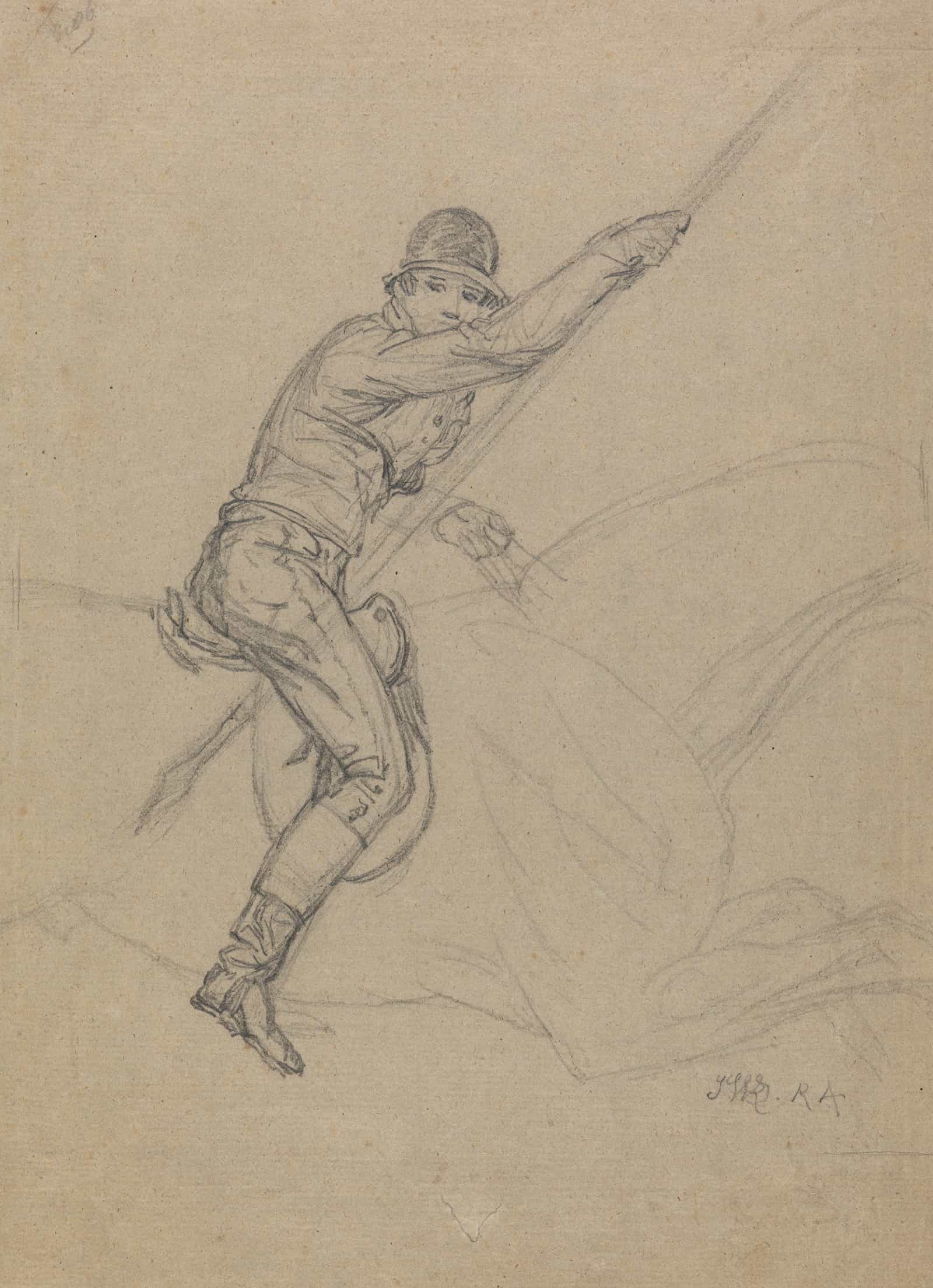 Sir Charles Blunt Hunting The Boar And Escaping From The Tiger by James Ward