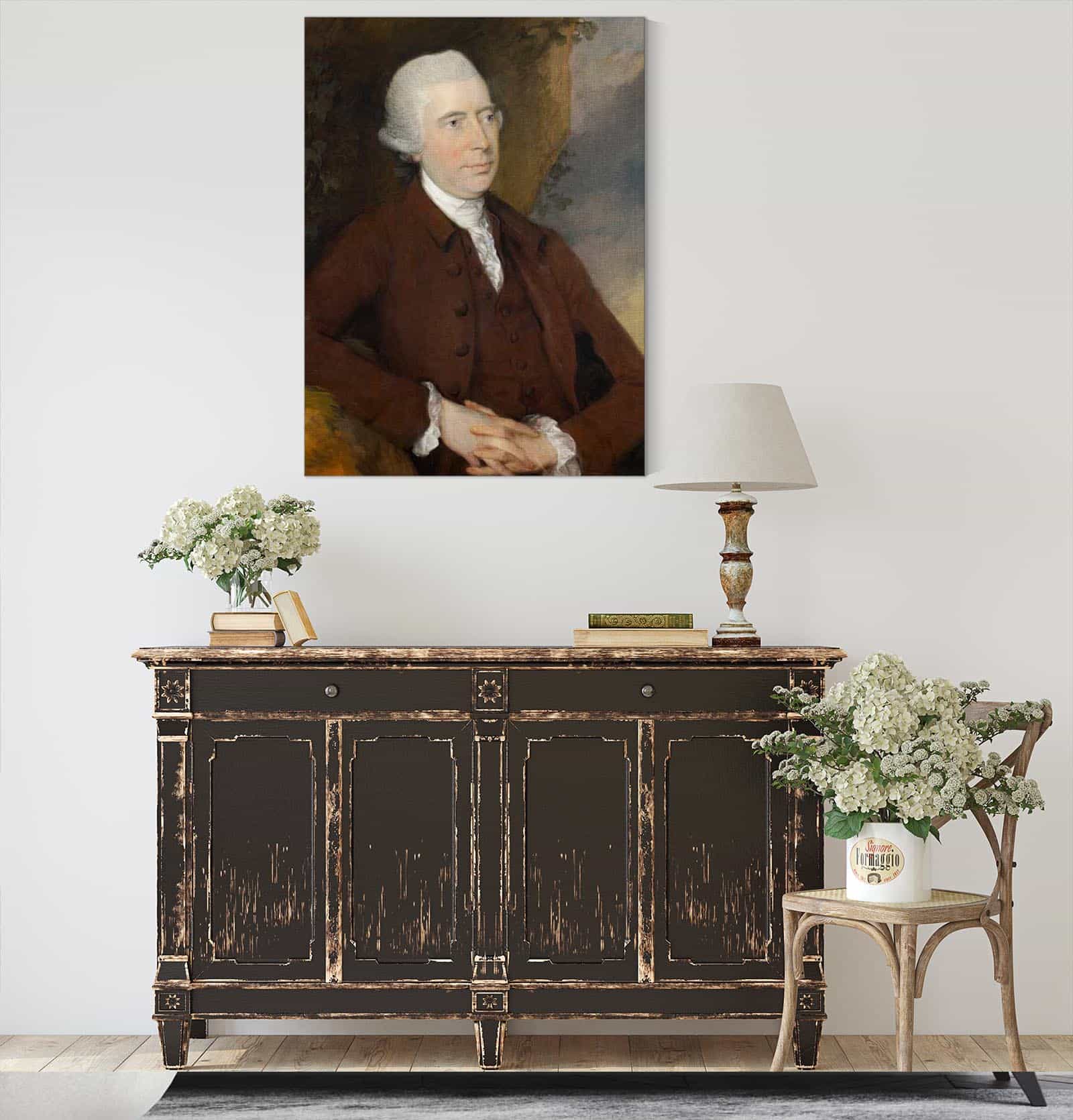 Sir George Scott Chad Baronet Of Thursford About by Thomas Gainsborough