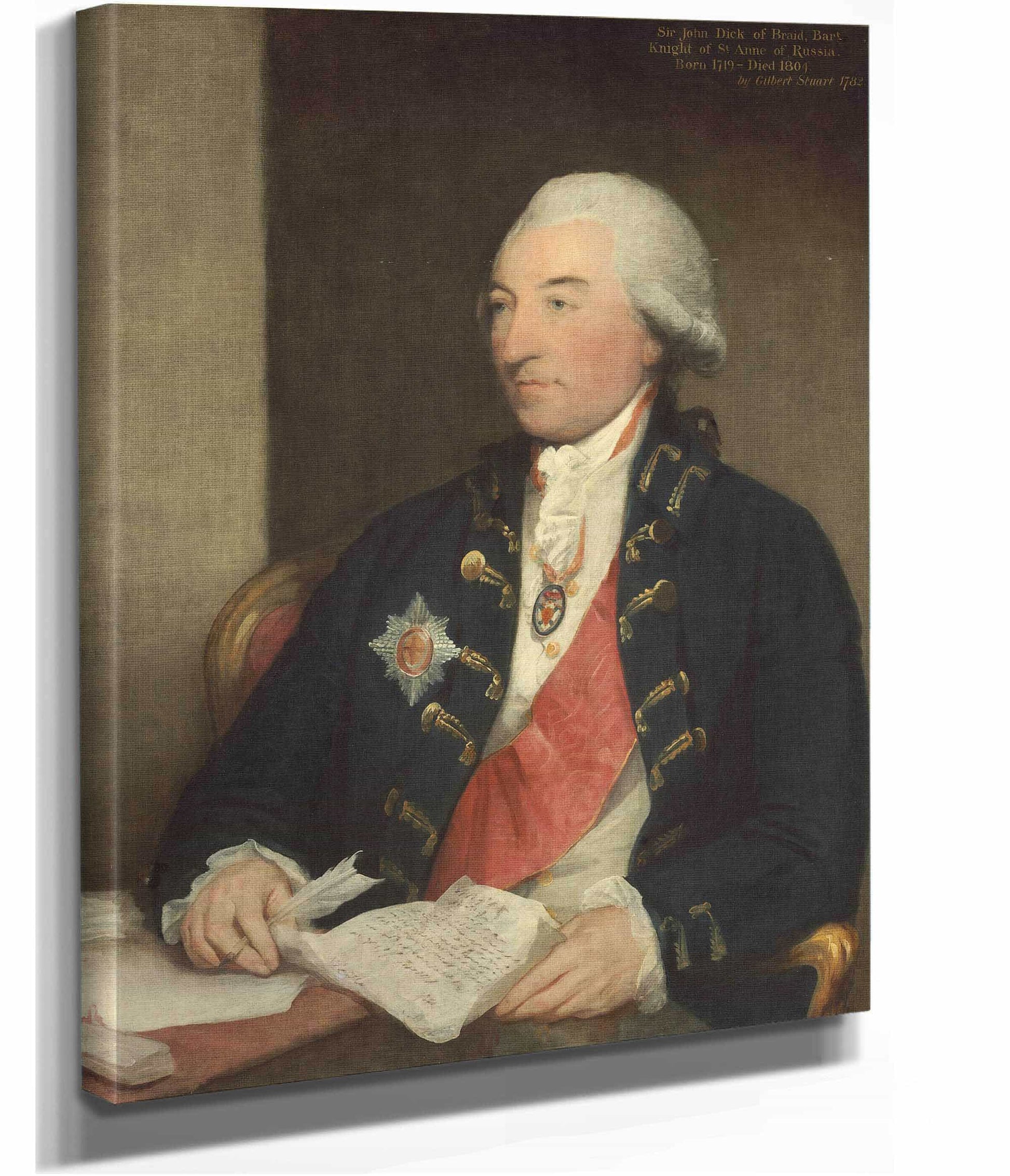 Sir John Dick by Gilbert Stuart