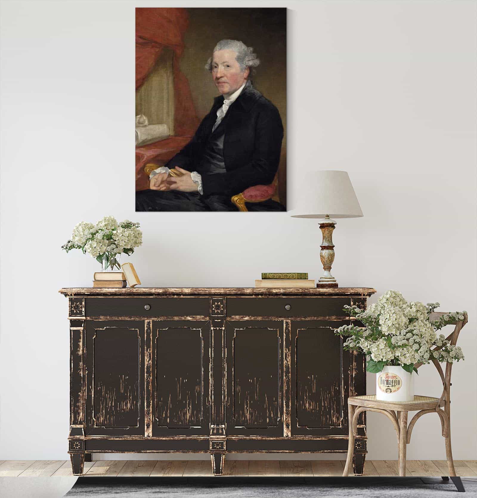 Sir Joshua Reynolds by Gilbert Stuart