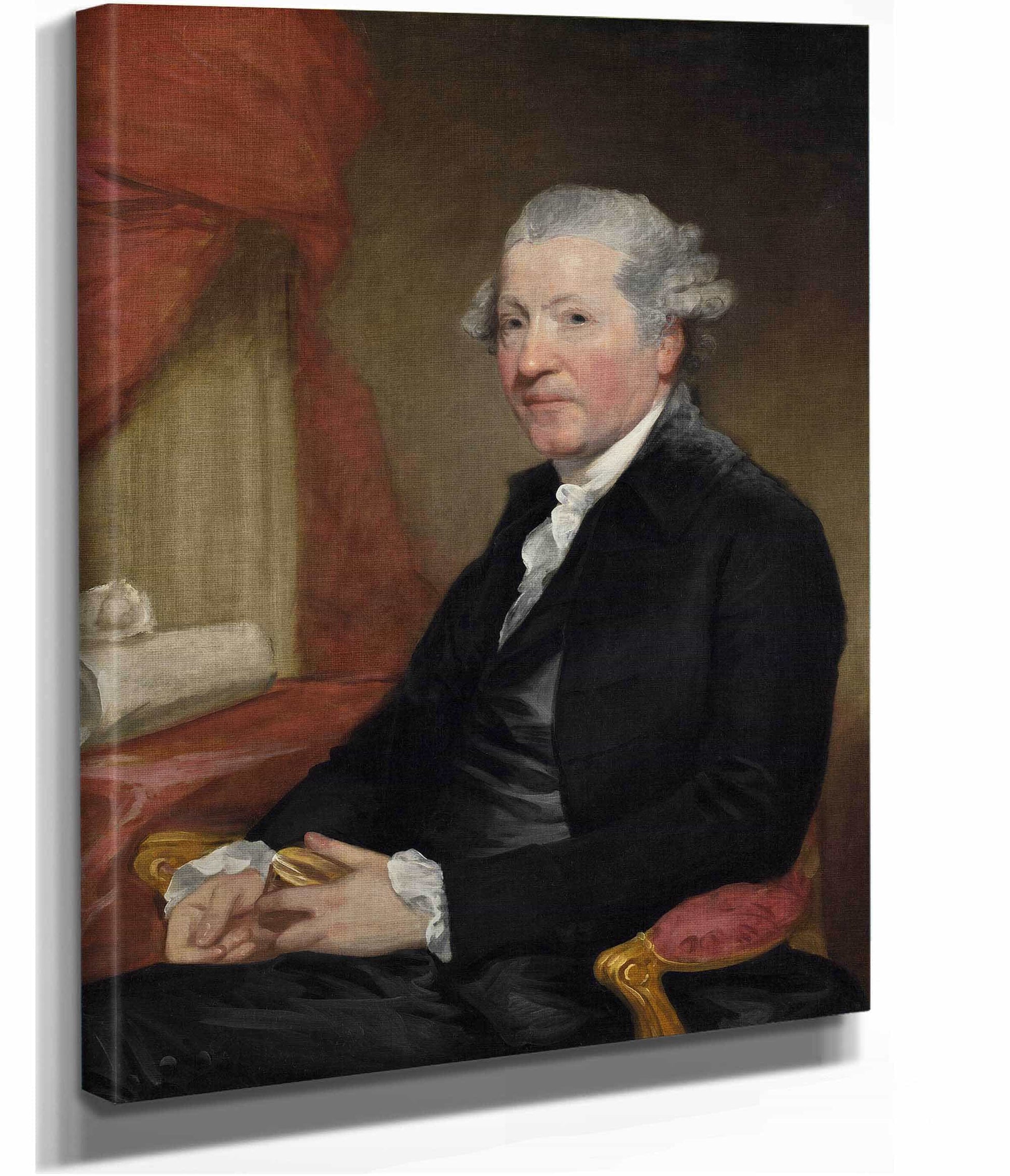 Sir Joshua Reynolds by Gilbert Stuart