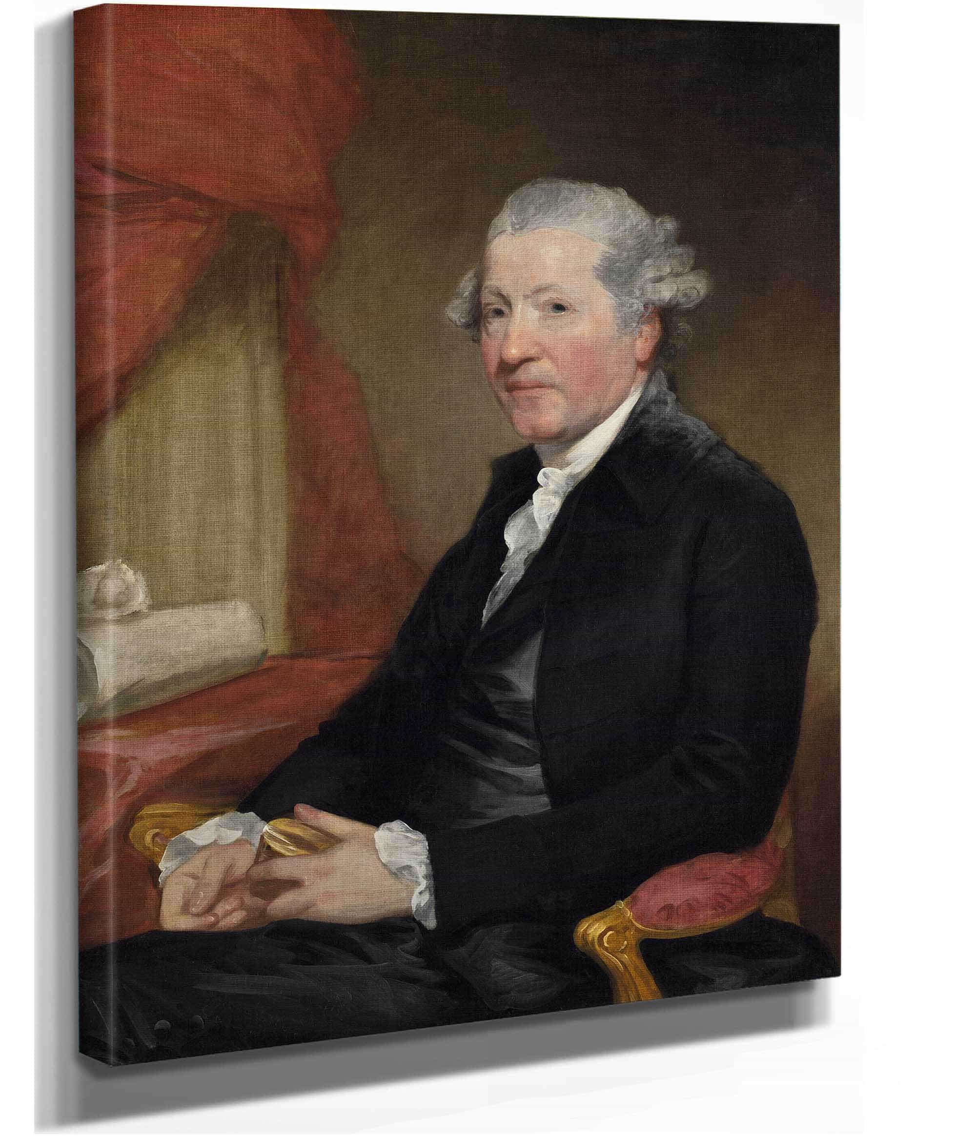 Sir Joshua Reynolds by Gilbert Stuart