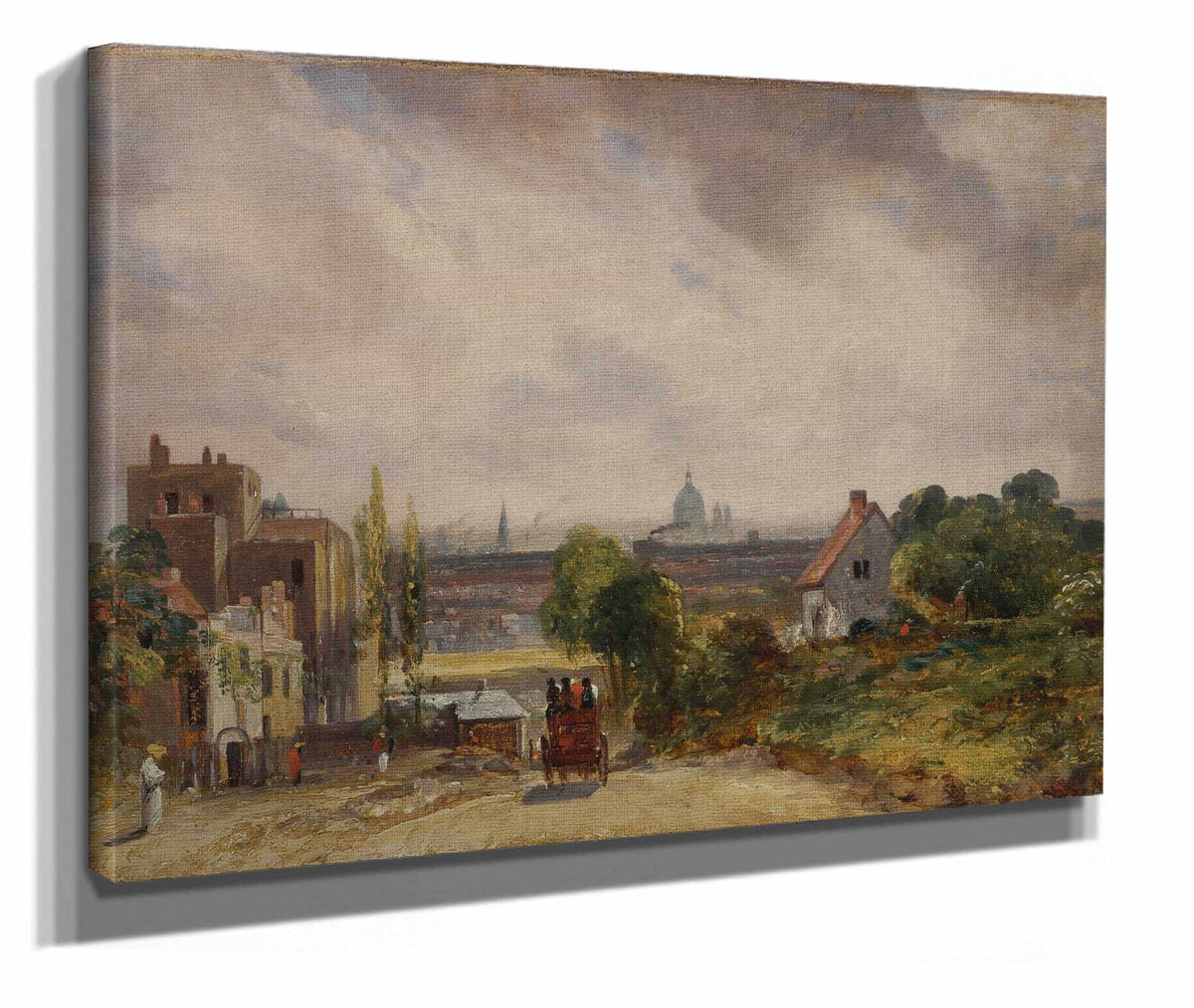 Sir Richard Steeles Cottage Hampstead by John Constable