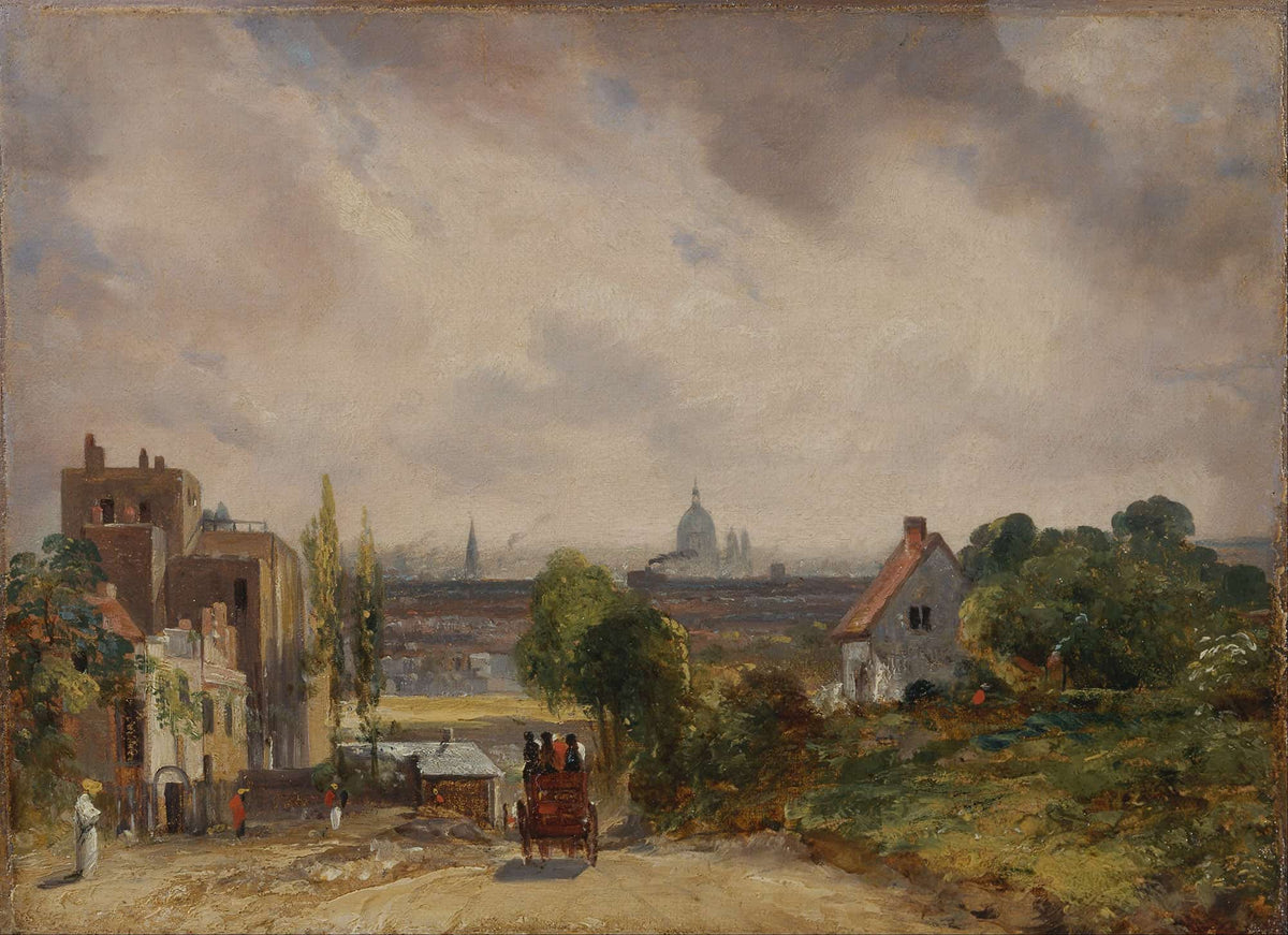 Sir Richard Steeles Cottage Hampstead by John Constable