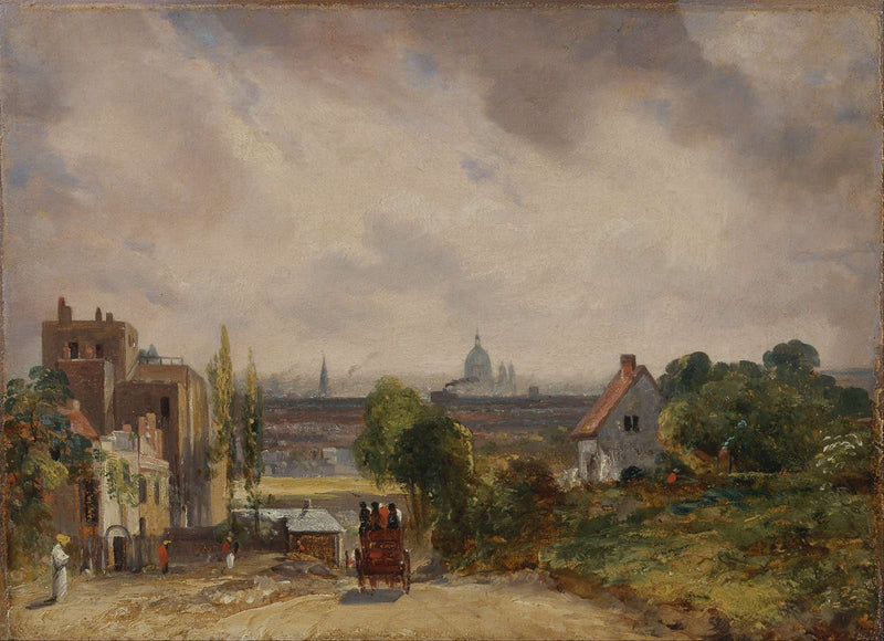 Sir Richard Steeles Cottage Hampstead by John Constable