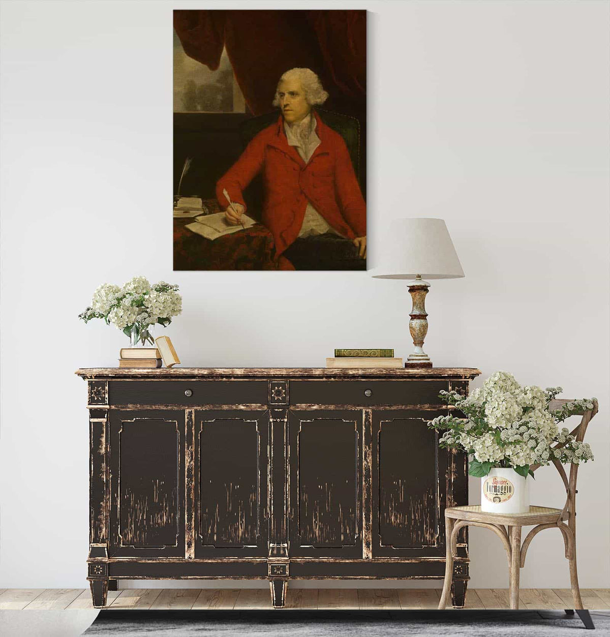 Sir Thomas Rumbold Bt by Sir Joshua Reynolds