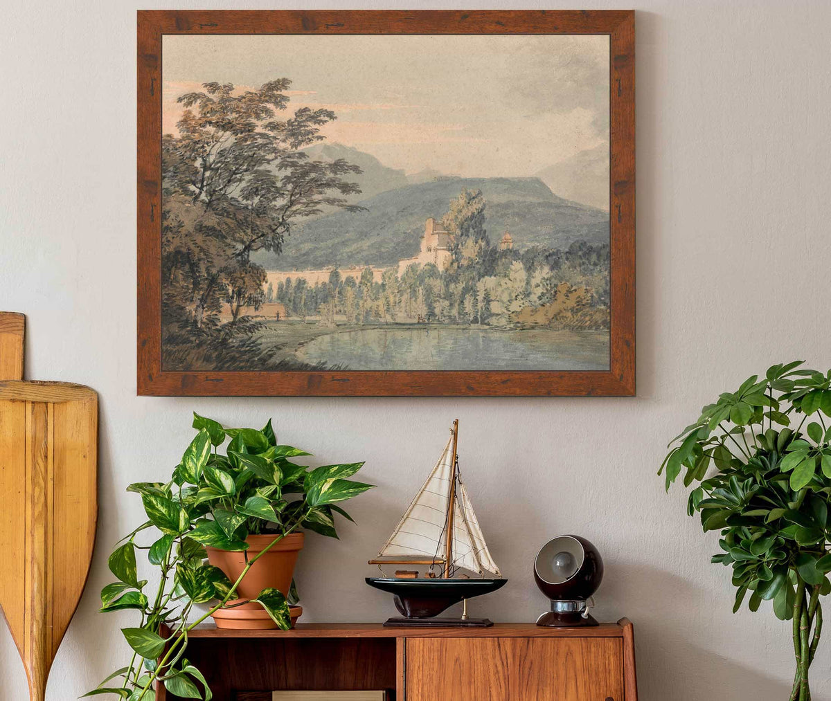 Sir William Hamiltons Villa by Joseph Mallord William Turner