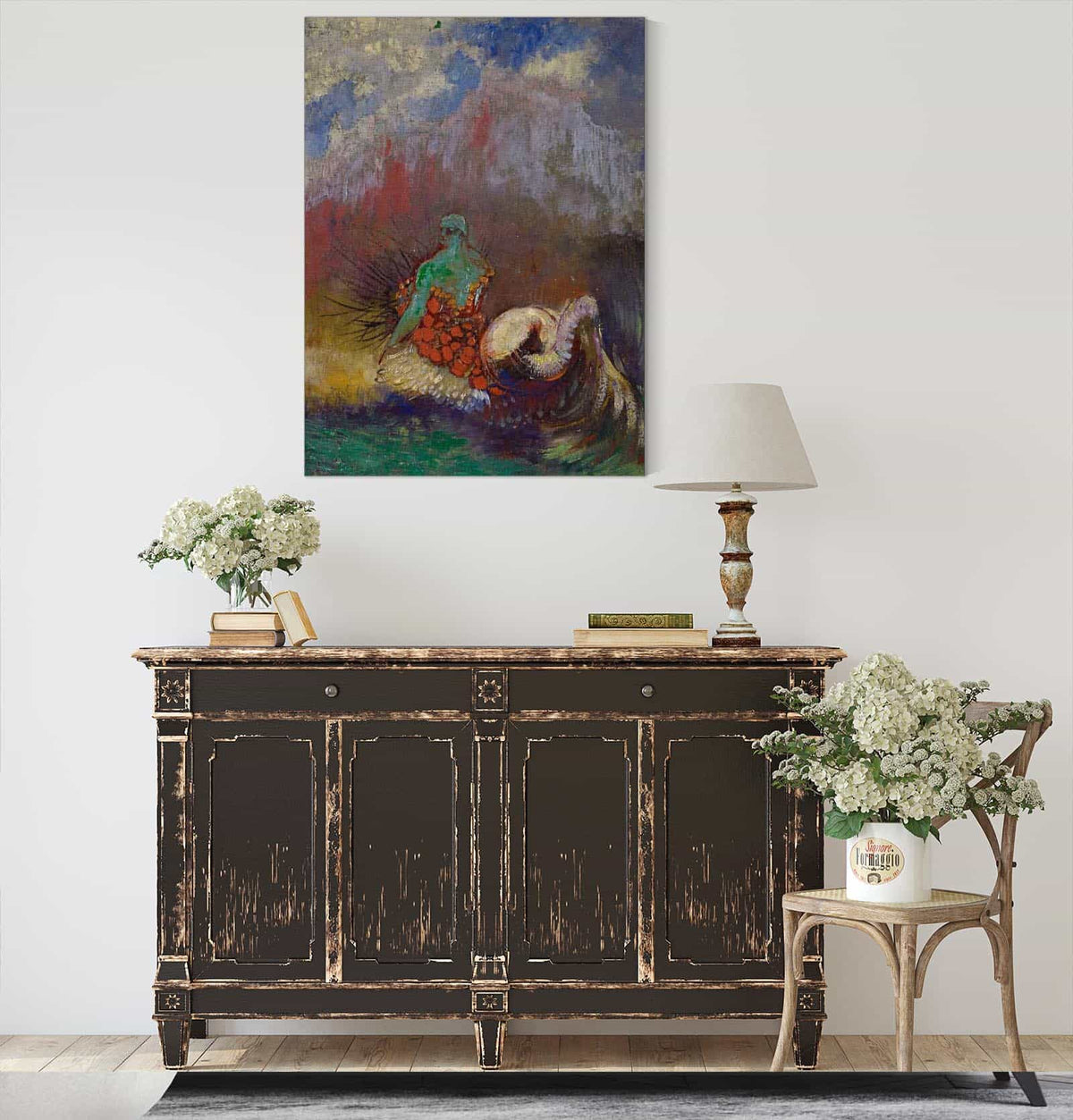 Siren by Odilon Redon