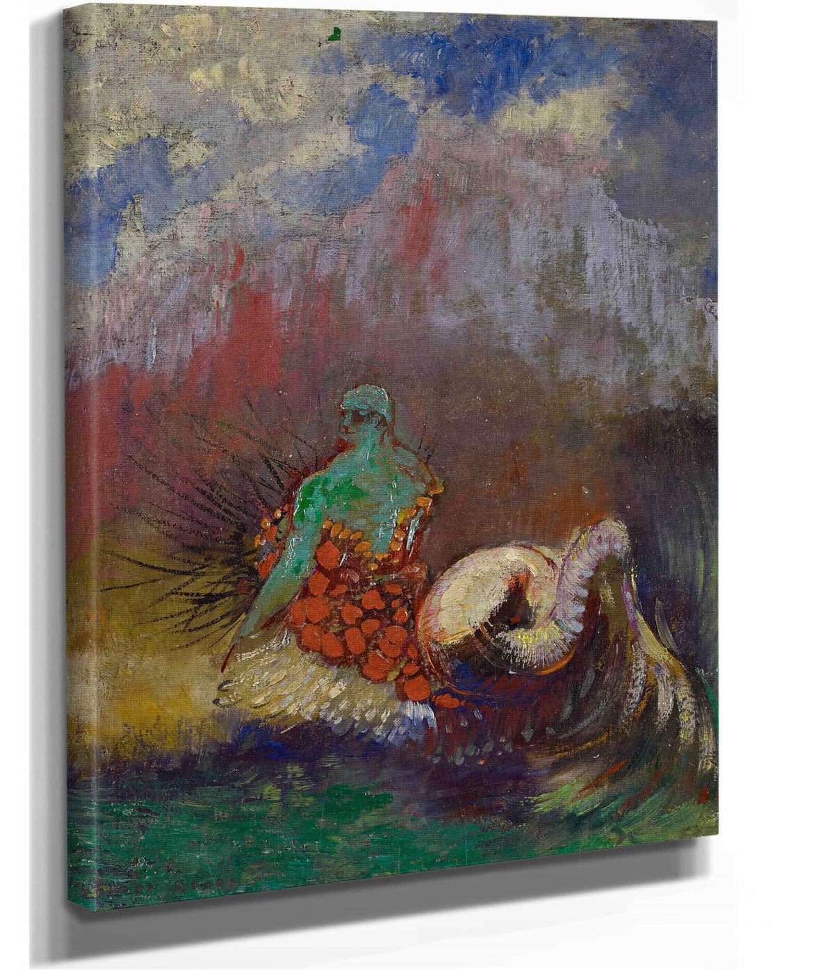 Siren by Odilon Redon