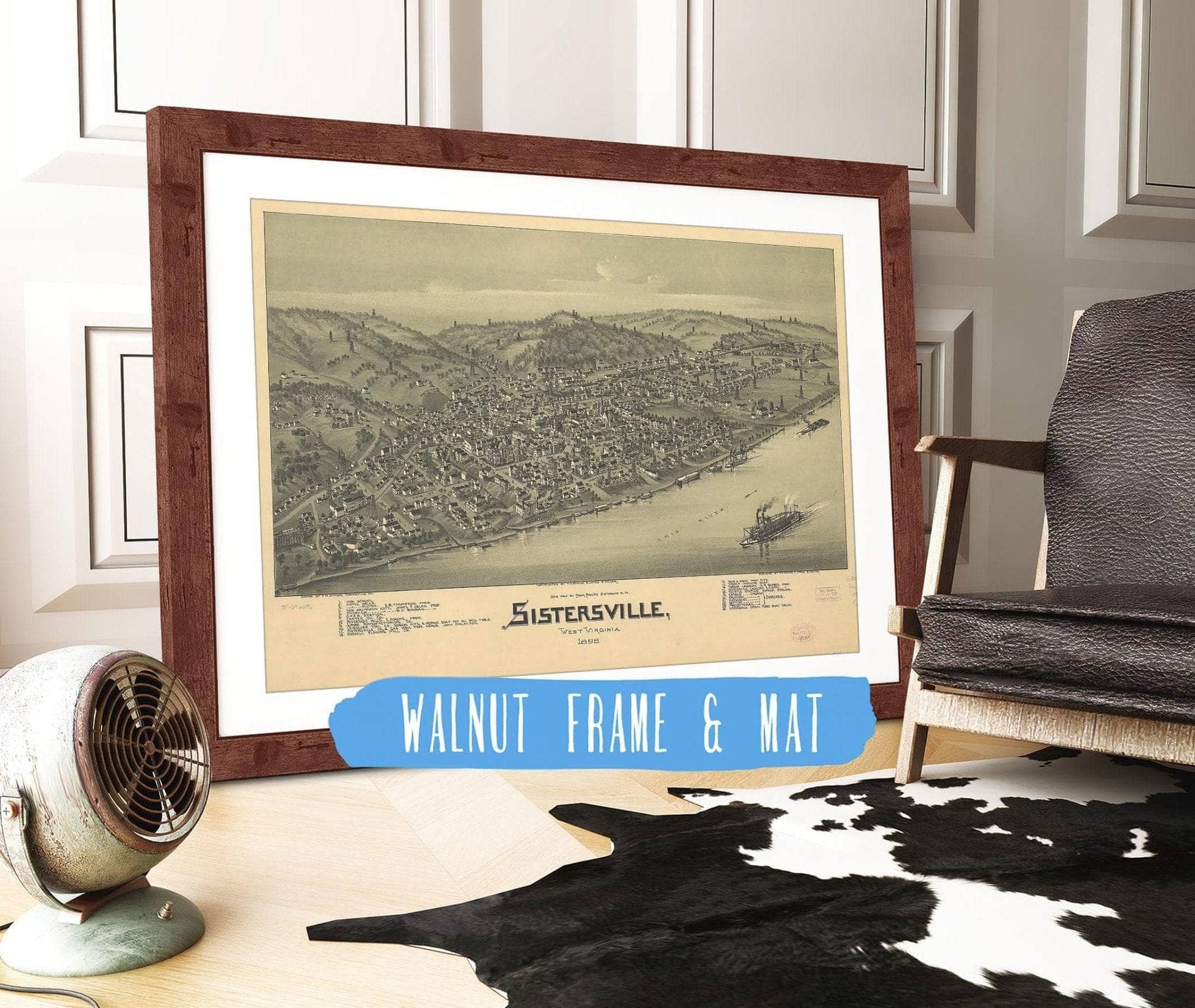 Sistersville West Virginia 1896 State of West Virginia