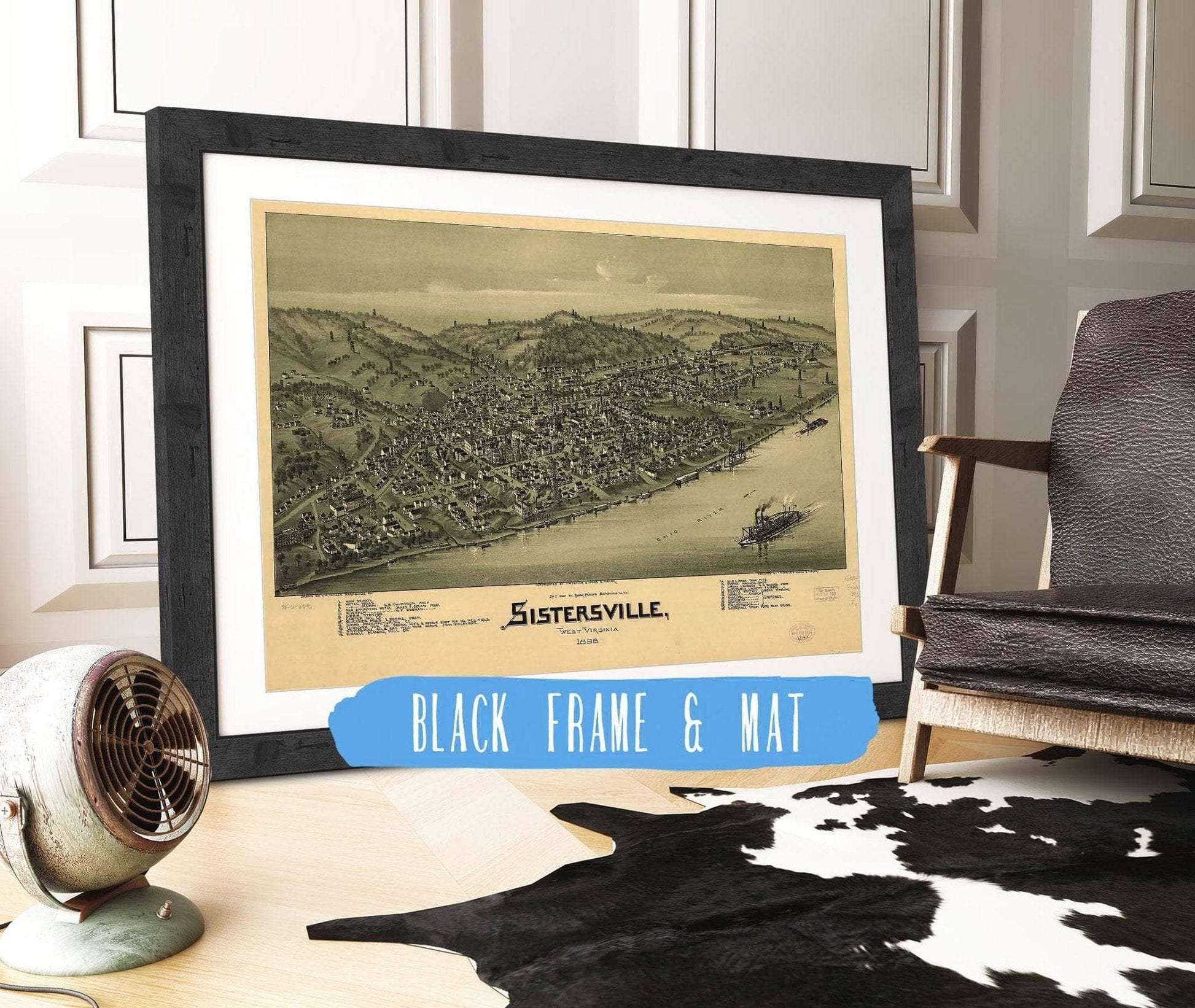 Sistersville West Virginia 1896 State of West Virginia