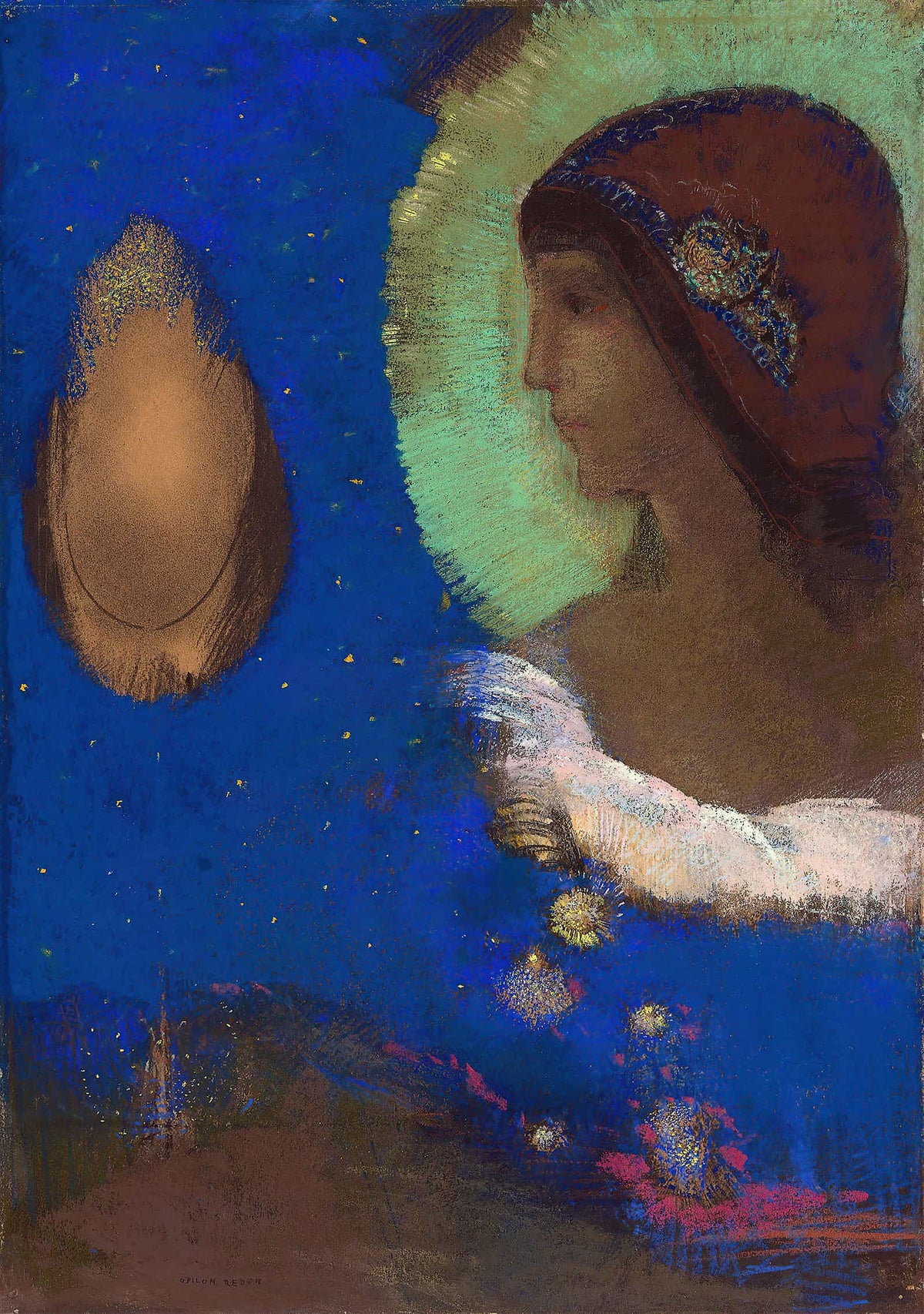 Sita   by Odilon Redon