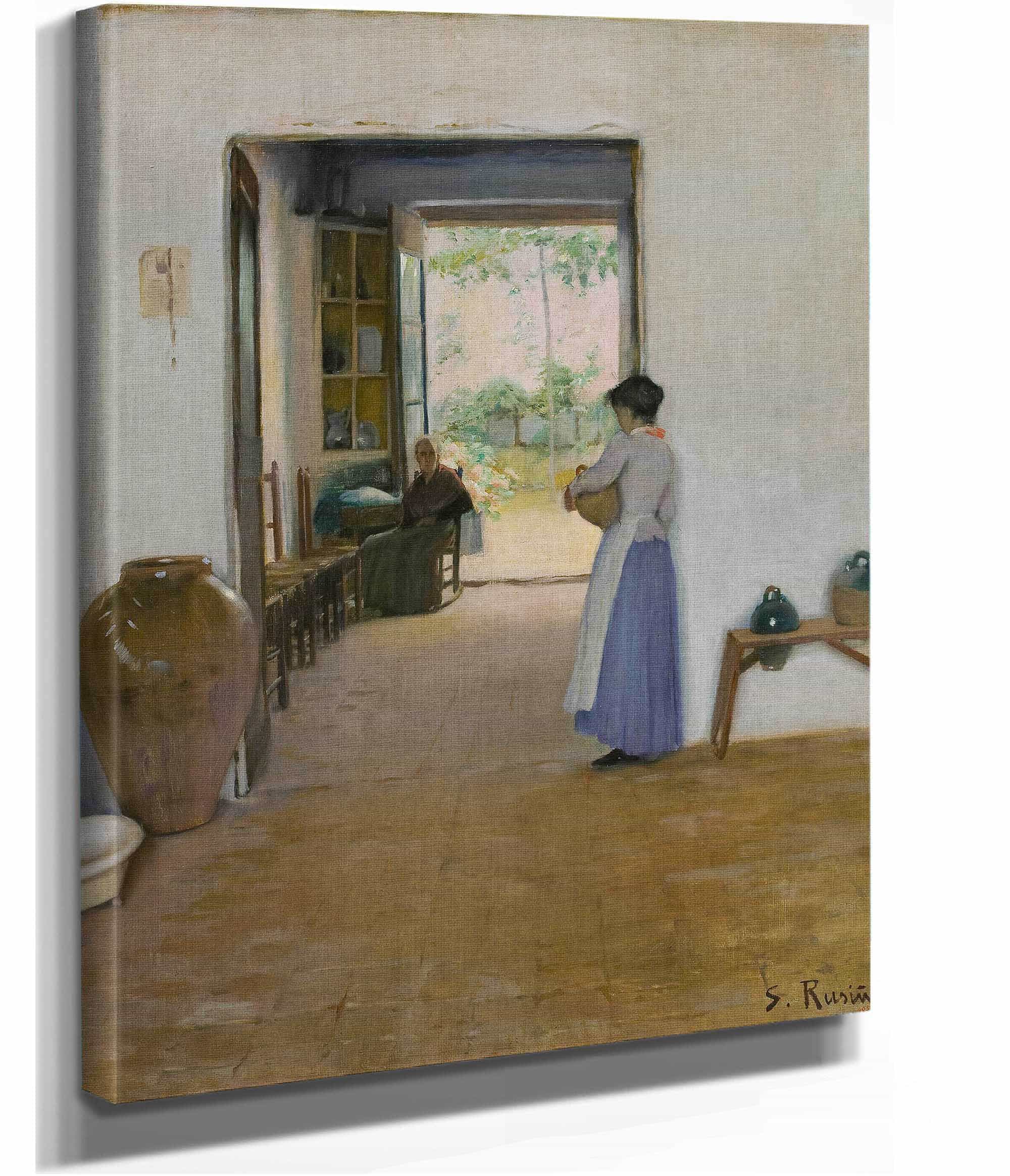 Sitges Interior by Santiago Rusinol