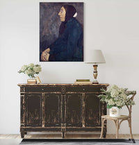 Sitting Old Peasant Woman by Paula Modersohn Becker