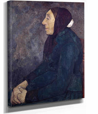 Sitting Old Peasant Woman by Paula Modersohn Becker