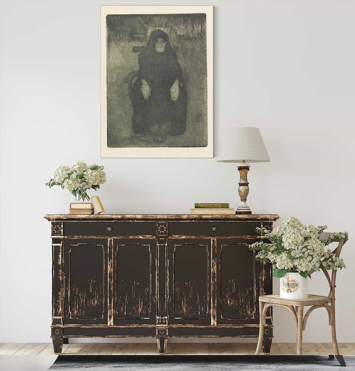 Sitzende Alte by Paula Modersohn Becker