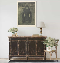 Sitzende Alte by Paula Modersohn Becker