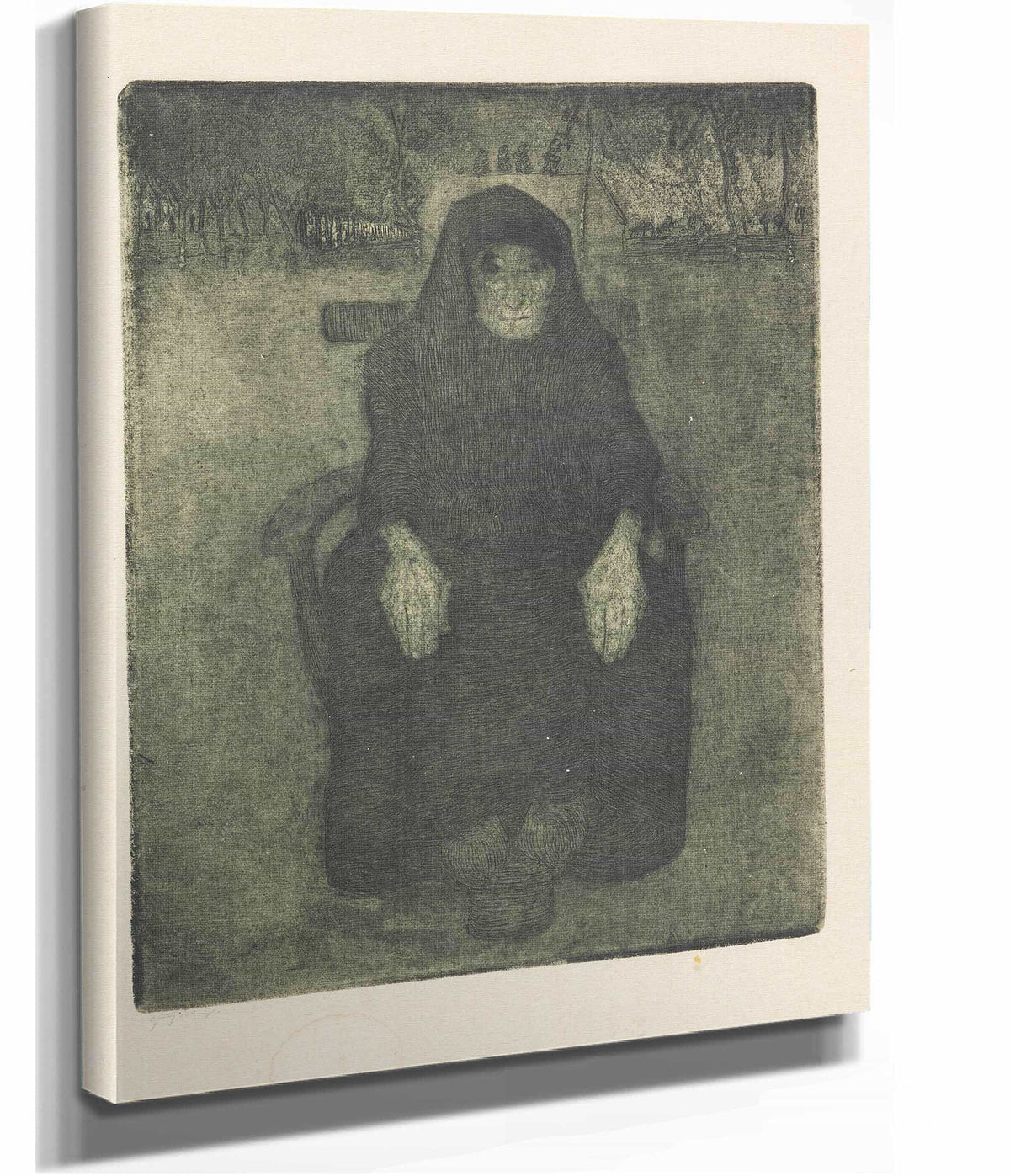 Sitzende Alte by Paula Modersohn Becker