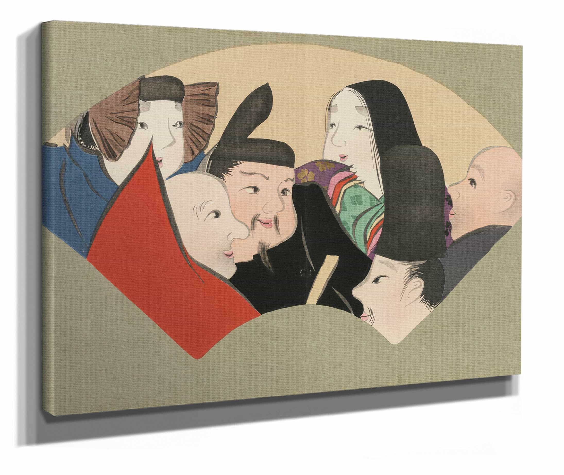 Six Poetic Immortals Rokkasen by Kamisaka Sekka