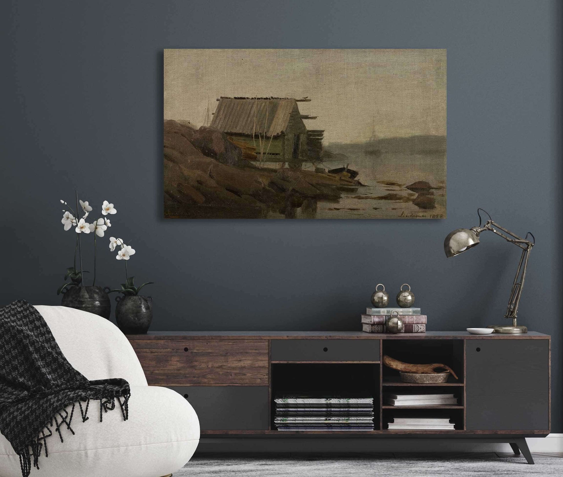 Sjobod Lindesnes by Amaldus Nielsen