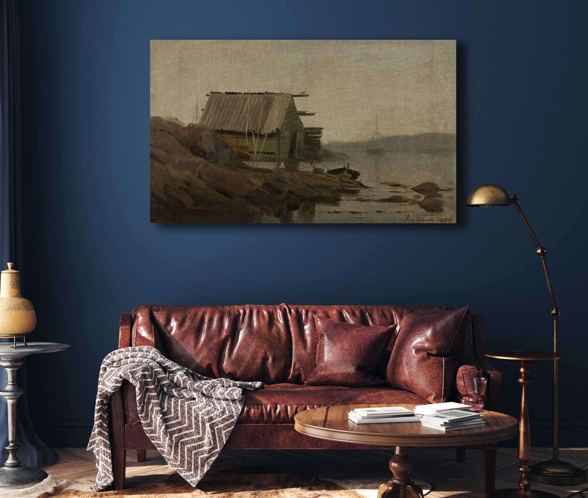 Sjobod Lindesnes by Amaldus Nielsen
