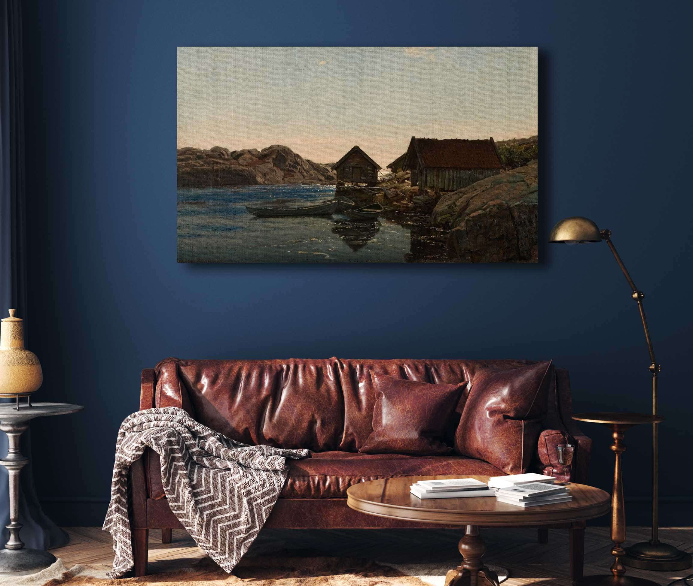 Sjoboder Lindesnes by Amaldus Nielsen
