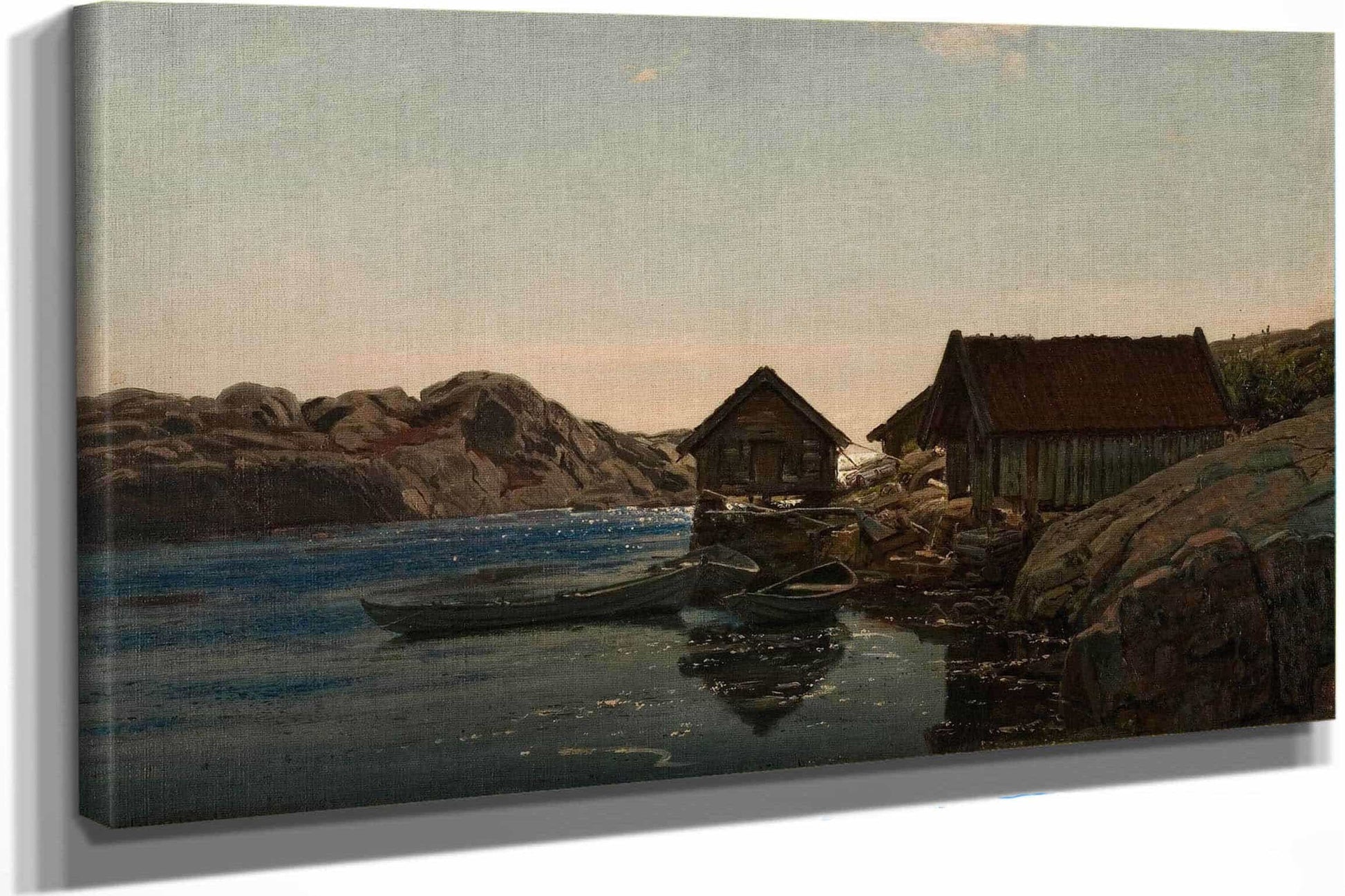Sjoboder Lindesnes by Amaldus Nielsen