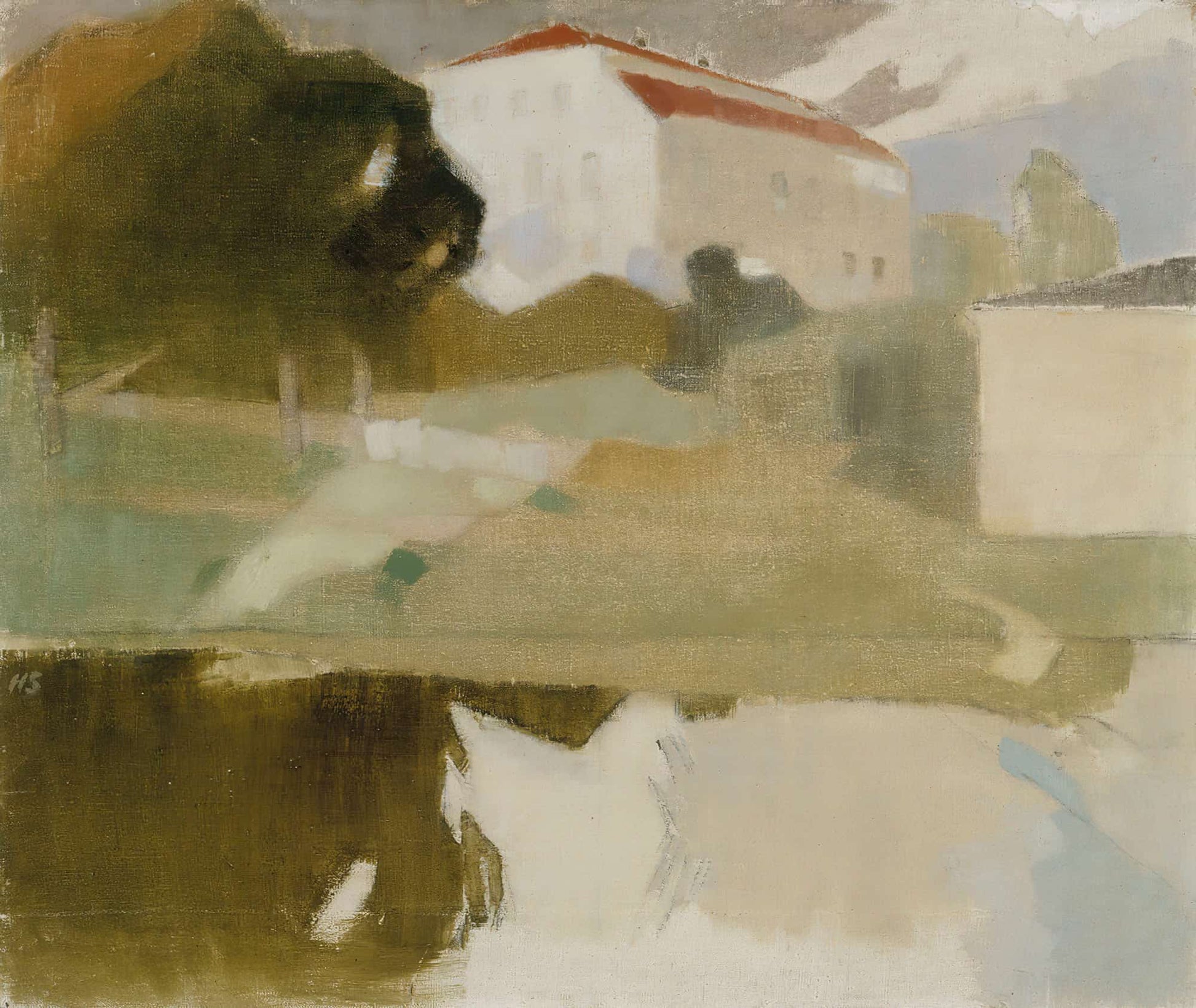 Sjundby Manor by Helene Schjerfbeck