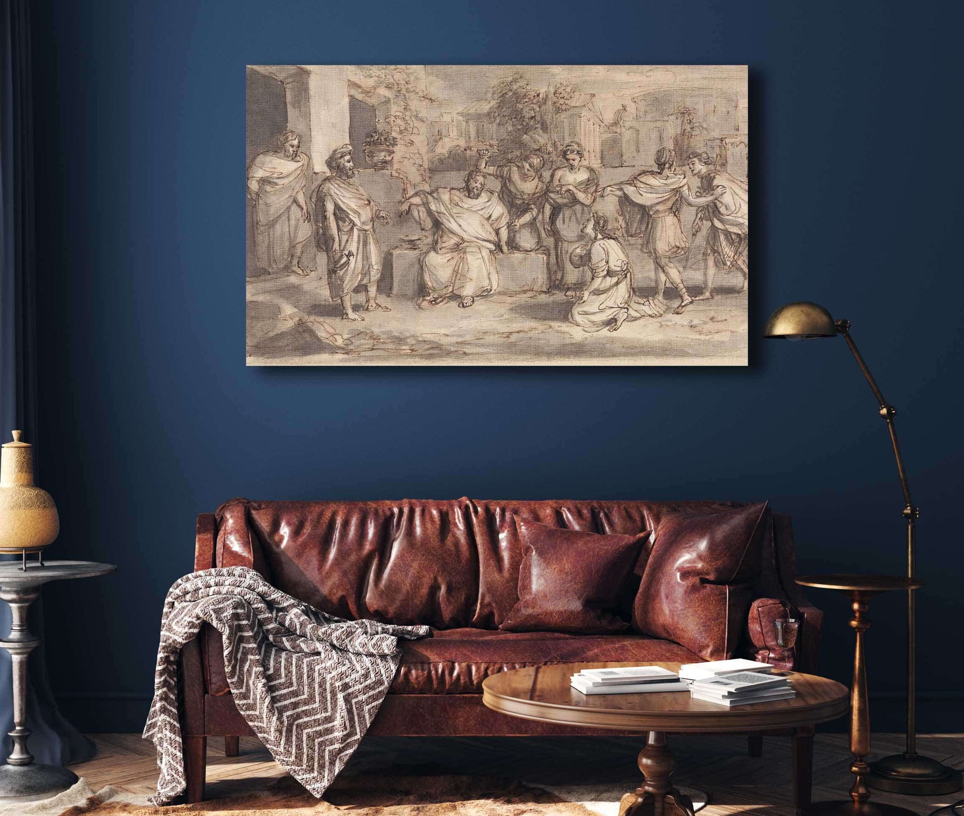 Skech For Timon Of Athens by Robert Smirke