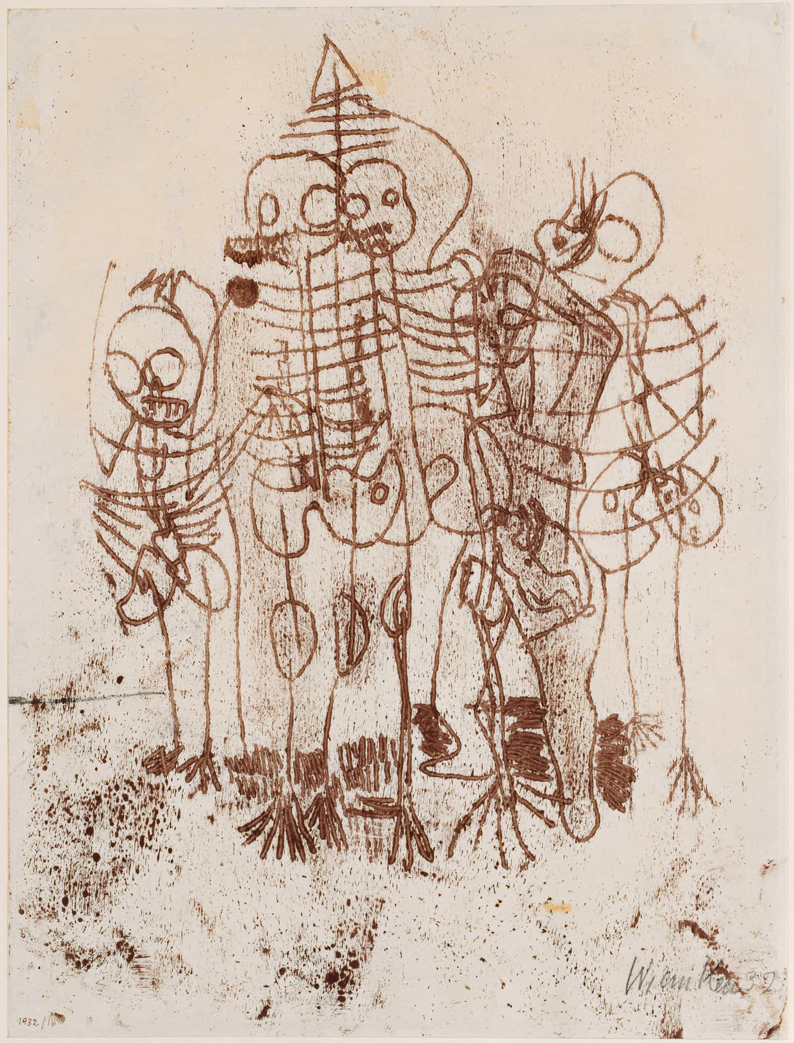 Skelette by Walter Kurt Wiemken