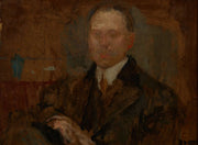 Sketch For A Male Portrait by Olga Boznanska