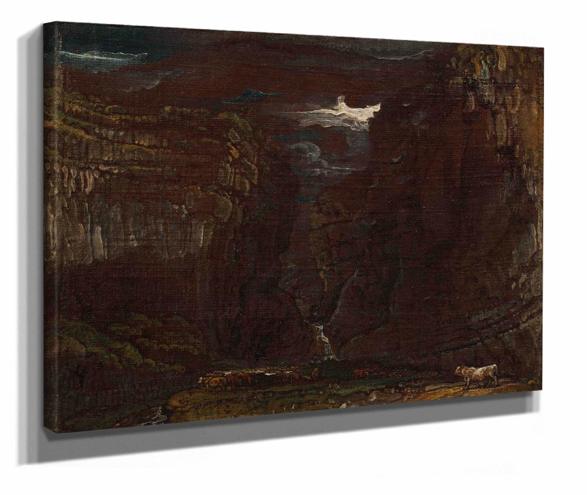 Sketch For Gordale Scar by James Ward