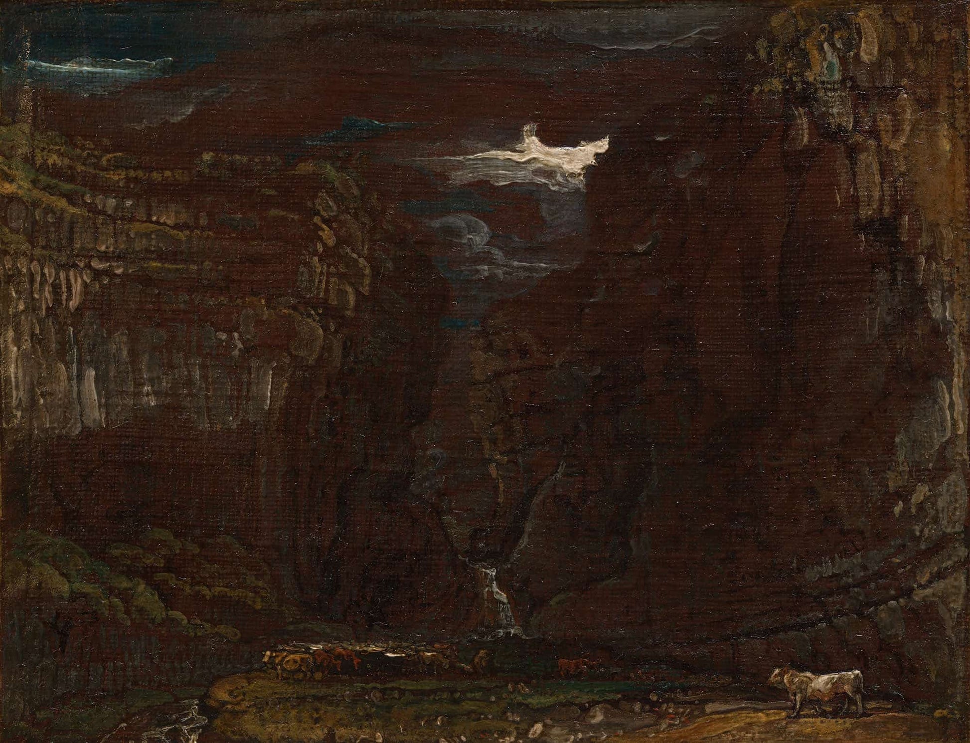 Sketch For Gordale Scar by James Ward