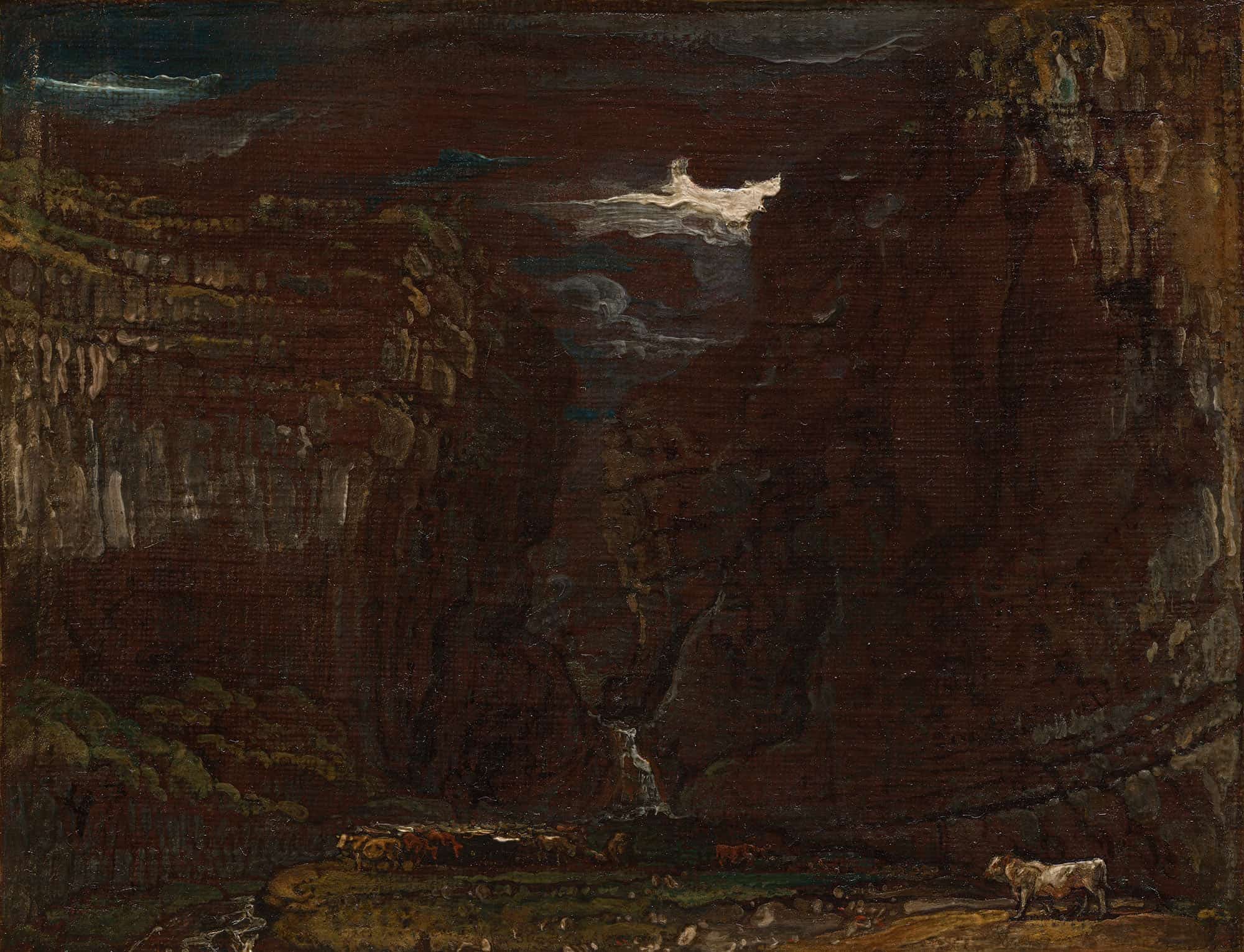 Sketch For Gordale Scar by James Ward
