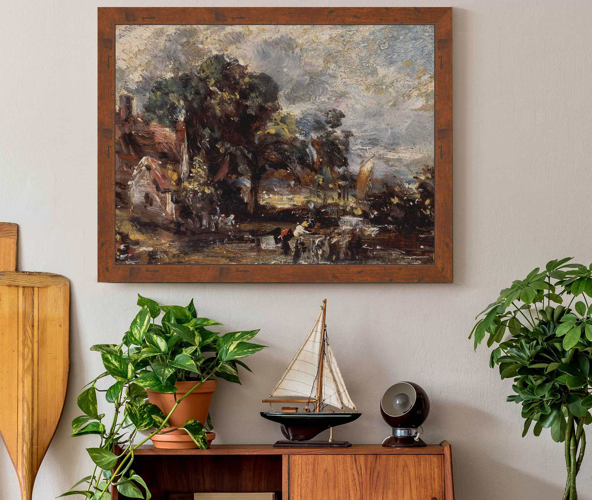 Sketch For The Haywain by John Constable