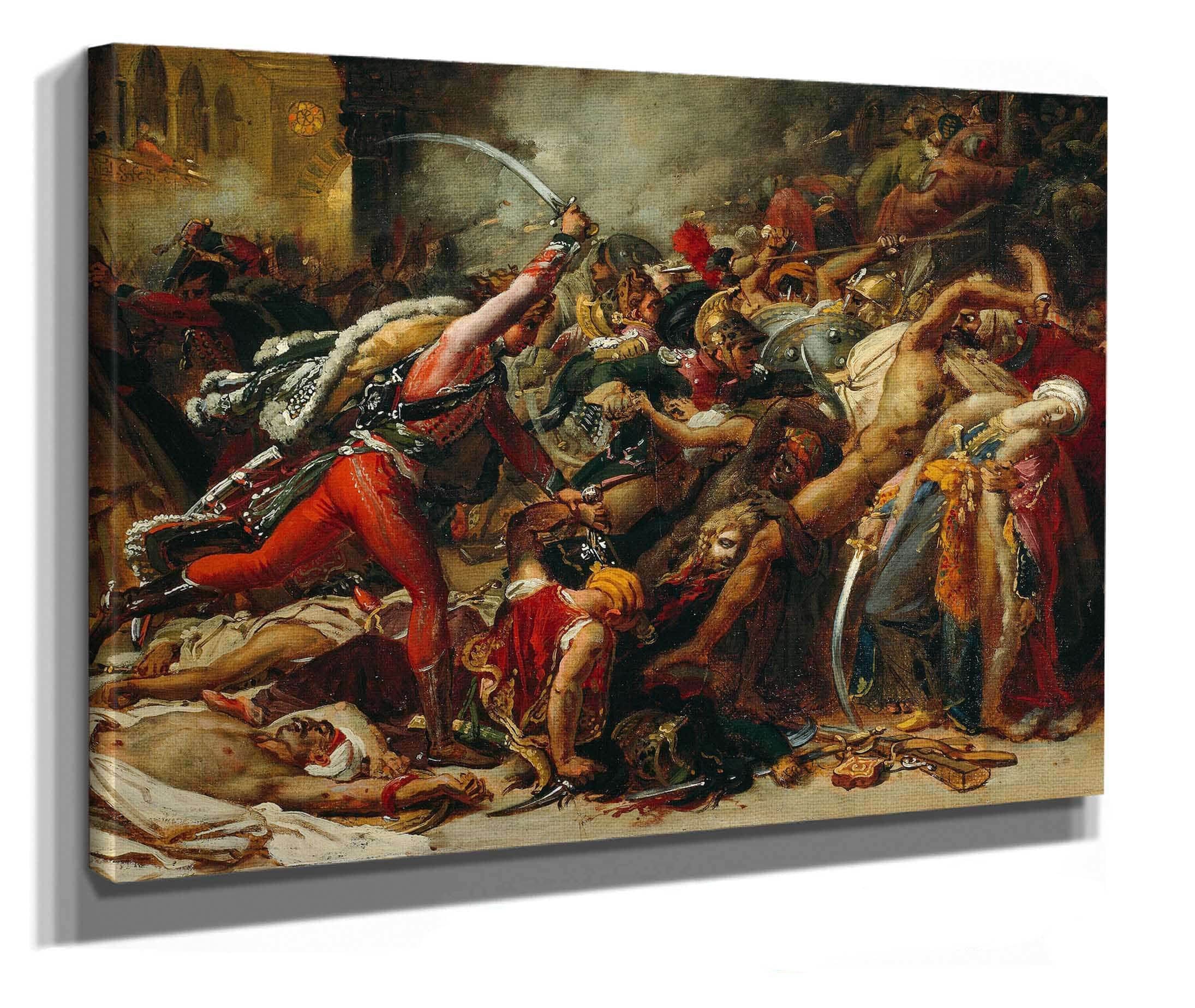 Sketch For The Revolt Of Cairo by Anne Louis Girodet Trioson