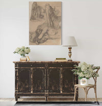 Sketch For War Painting In The Museum Of Picardy At Amiens by Pierre Puvis De Chavannes