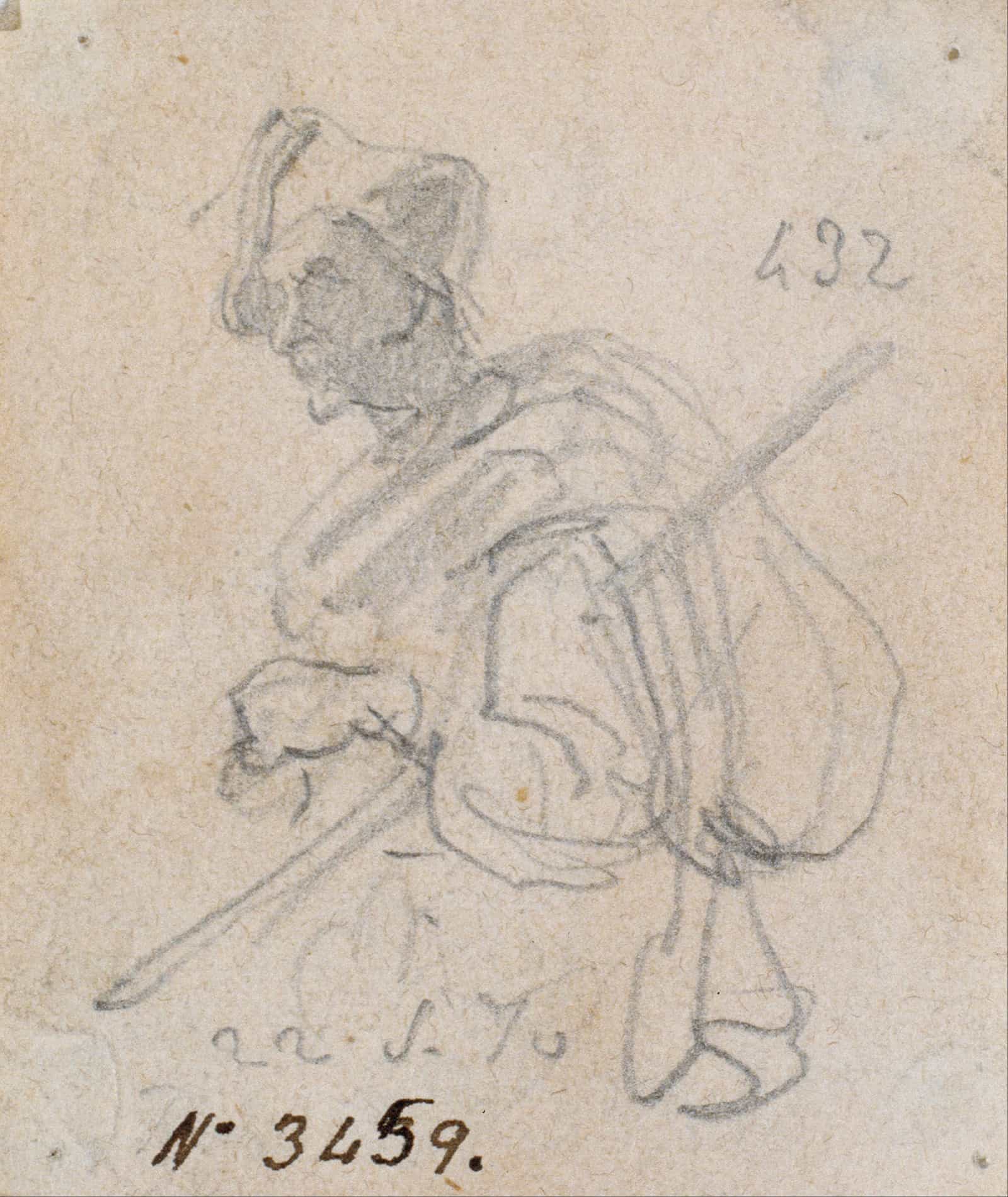 Sketch From Life by Santiago Rusinol